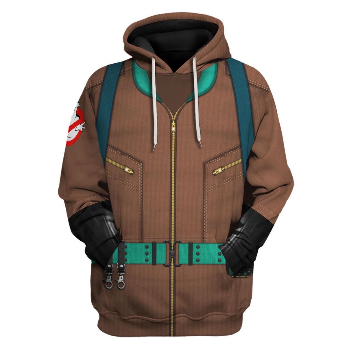 YMskins The Real Ghostbusters Brown Costume Hoodie Sweatshirt T-Shirt Sweatpants