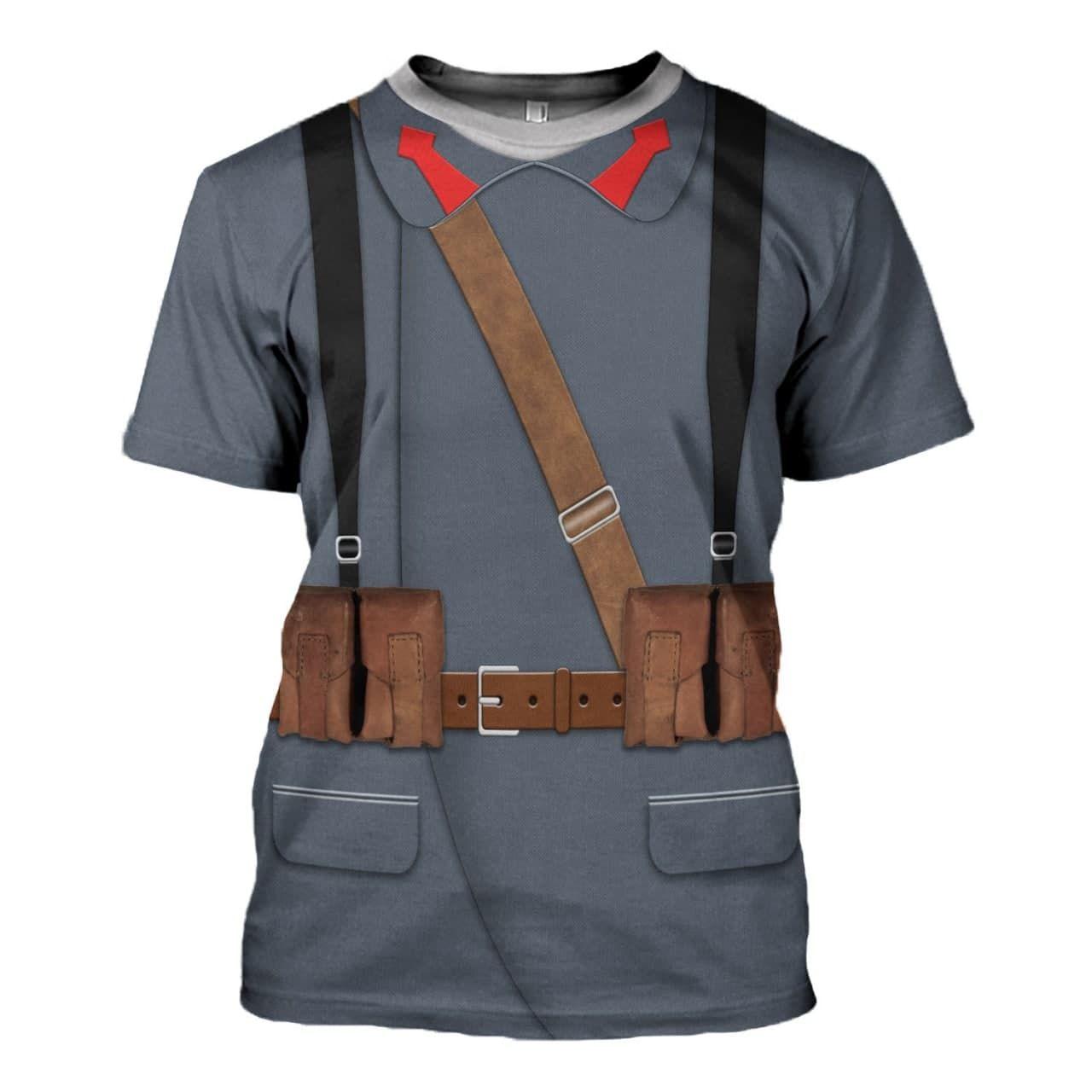 Gearhomie The Romanian Army World War I Costume Hoodie Sweatshirt T-Shirt Tracksuit - Gearhomie.com