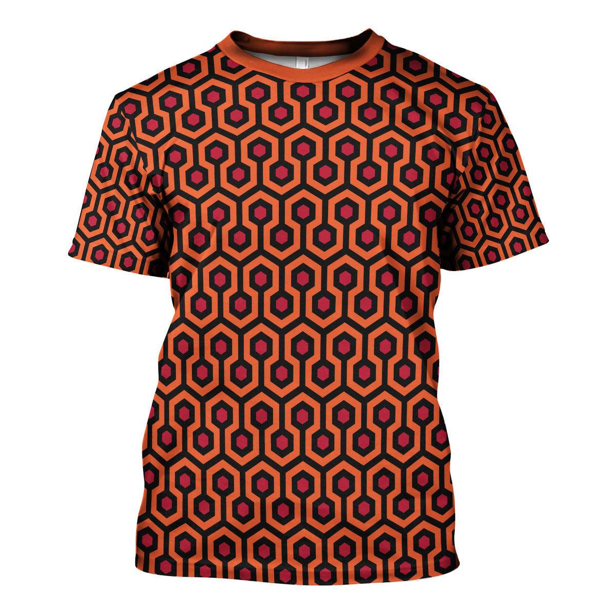 Oodiegang The Shining Overlook Hotel Pattern Costume Hoodie Sweatshirt T-Shirt Tracksuit - Oodiegang.com