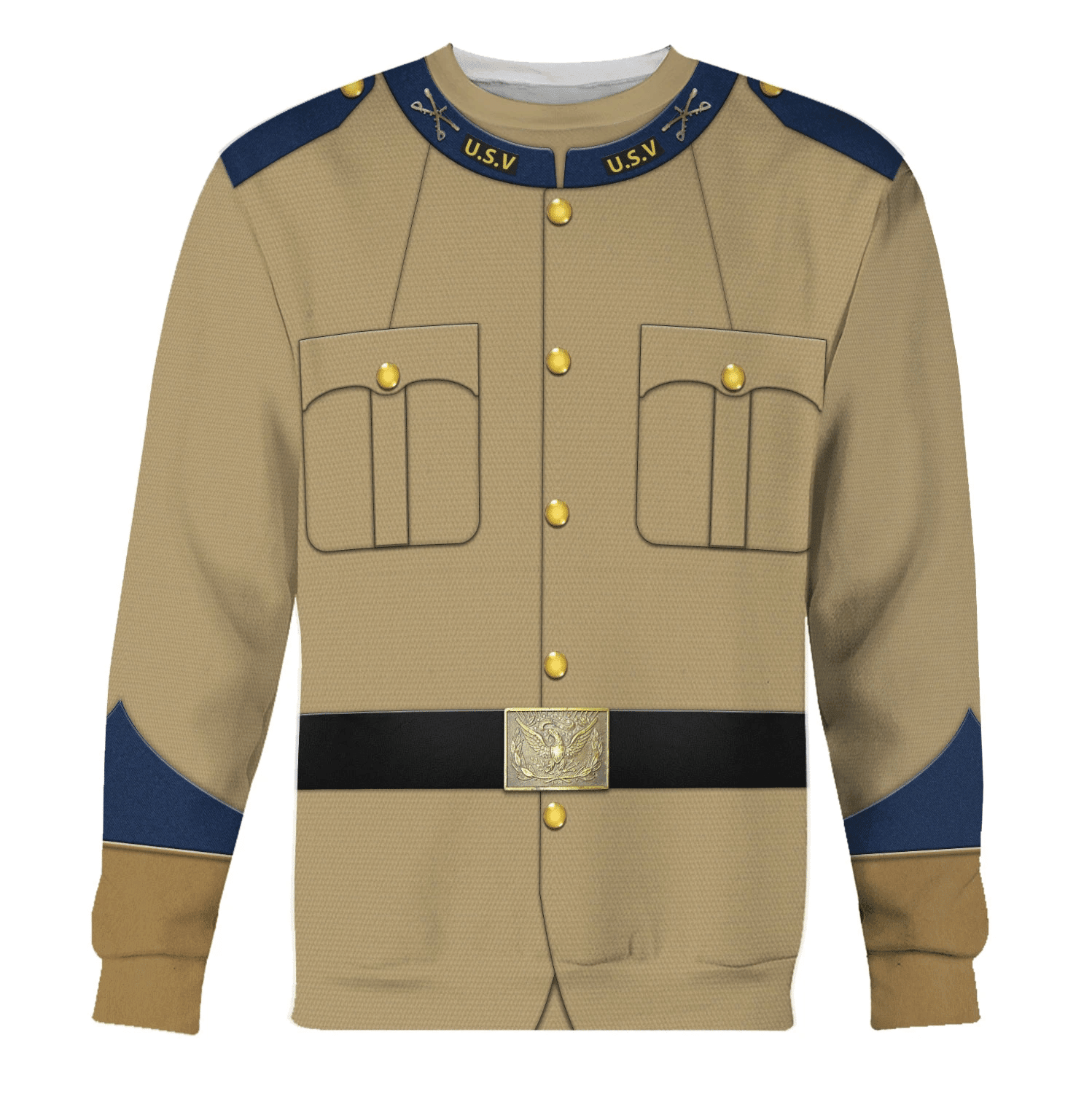 Gearhomie Theodore Roosevelt Costume Hoodie Sweatshirt T-Shirt Tracksuit - Gearhomie.com