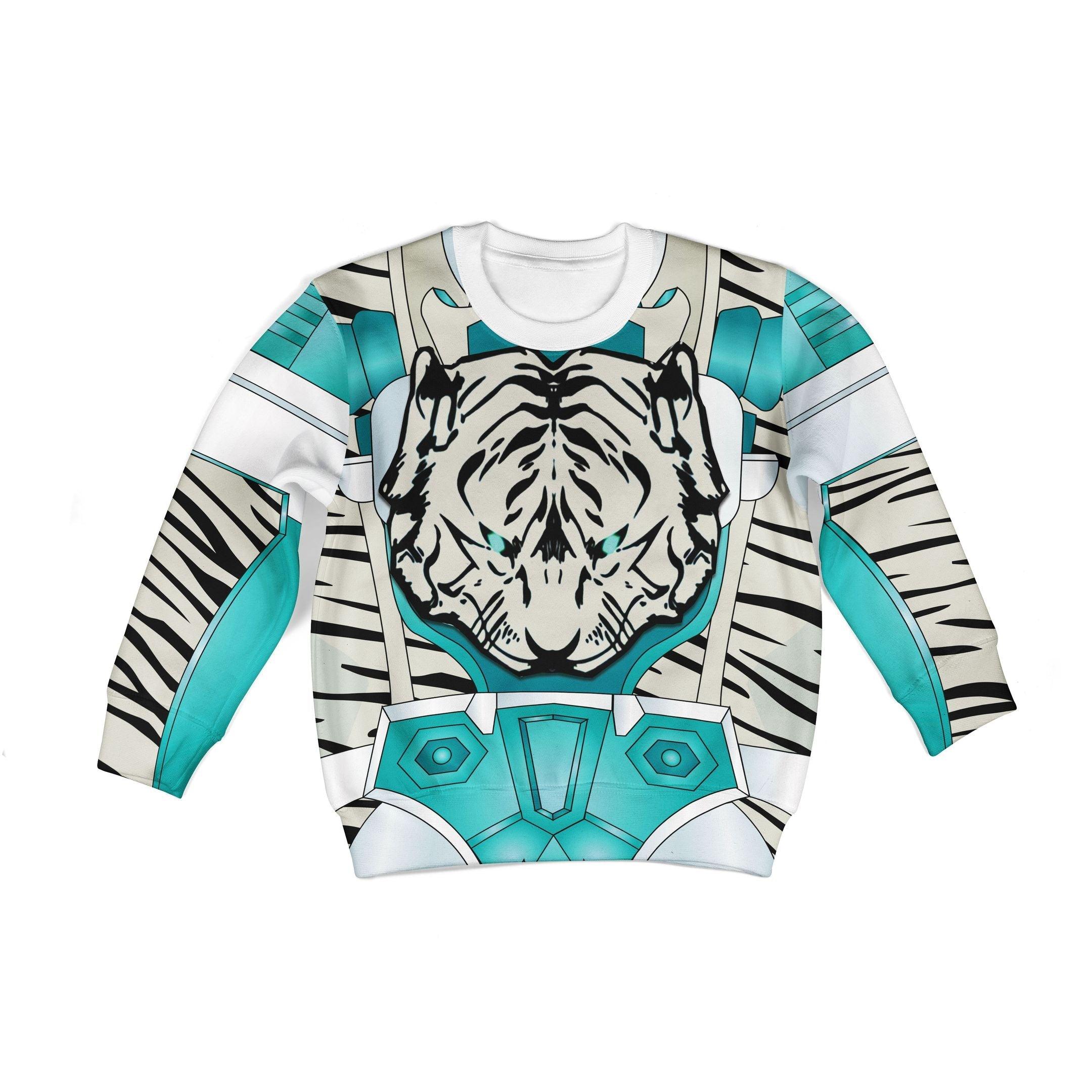 Gearhomie Tigatron Beast Wars Kid Costume Cosplay Hoodie Sweatshirt T-Shirt - Gearhomie.com