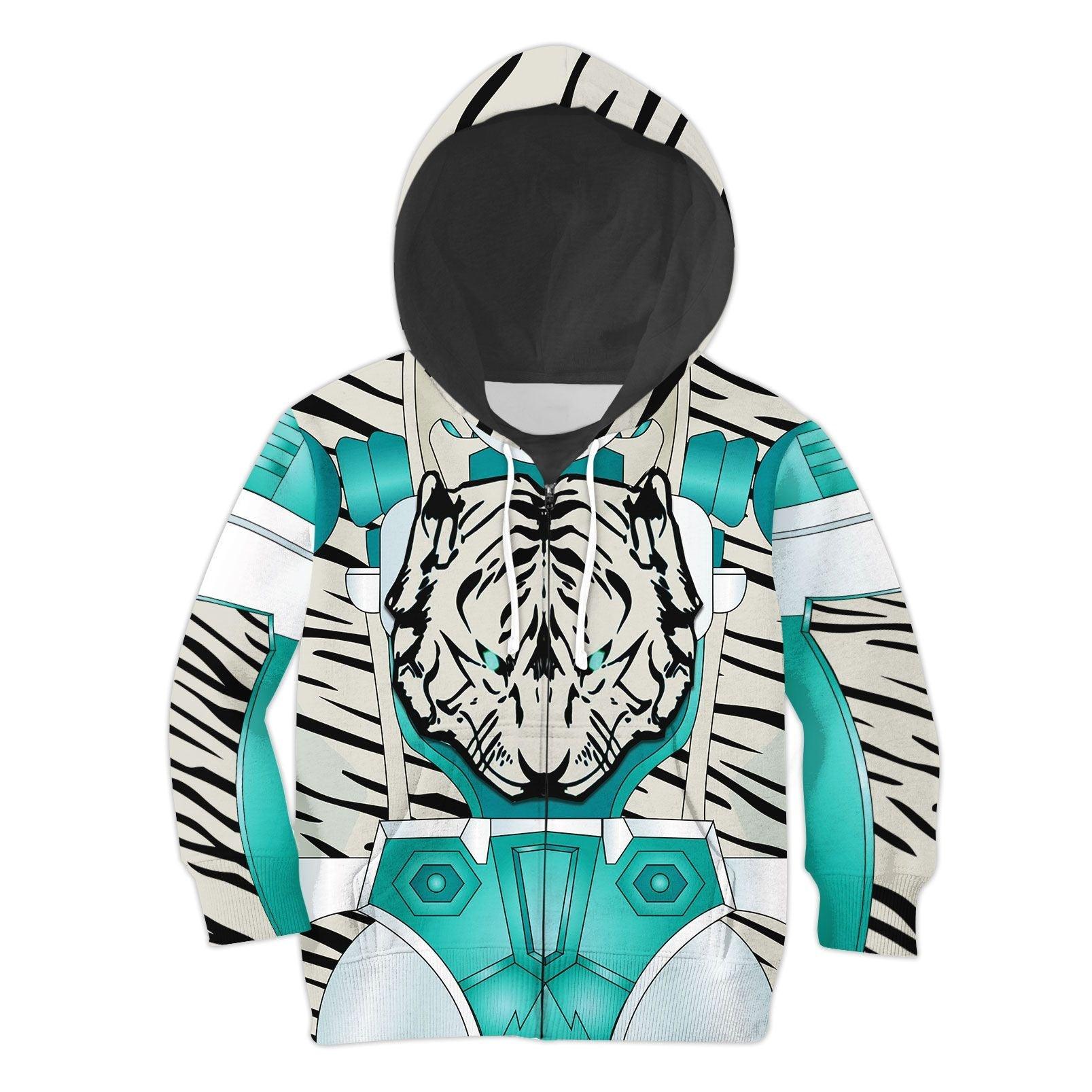 Gearhomie Tigatron Beast Wars Kid Costume Cosplay Hoodie Sweatshirt T-Shirt - Gearhomie.com