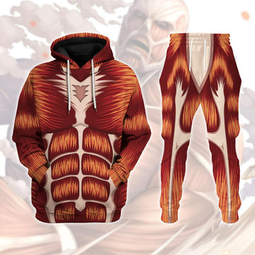 Gearhomie Titan Colossal Costume Hoodie Sweatshirt T-Shirt Sweatpants - Gearhomie.com