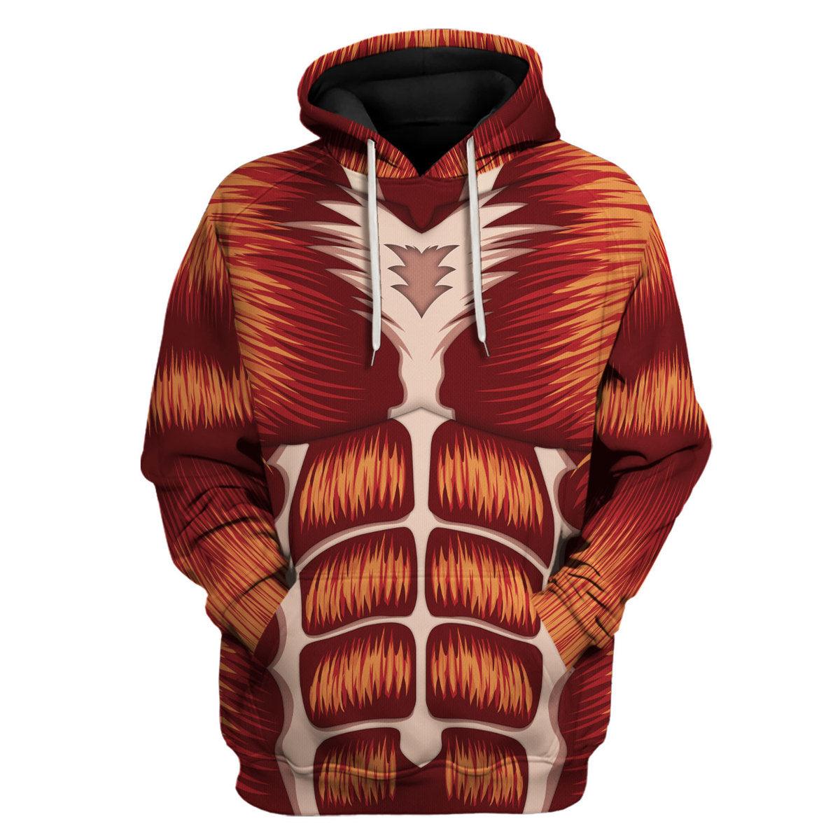 YMskins Titan Colossal Costume Hoodie Sweatshirt T-Shirt Sweatpants