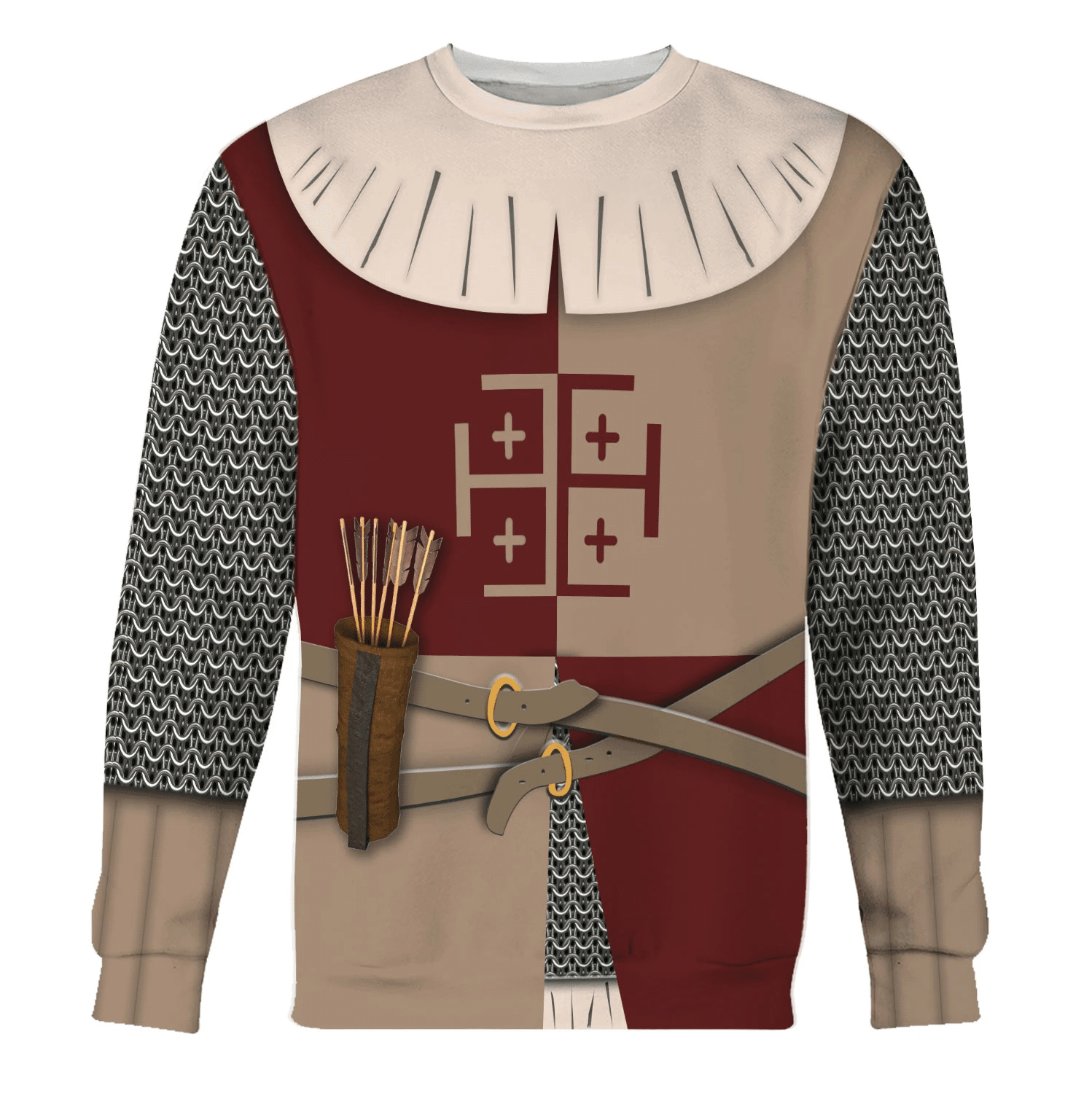 Gearhomie Tripoli Crossbowman Costume Hoodie Sweatshirt T-Shirt Tracksuit - Gearhomie.com