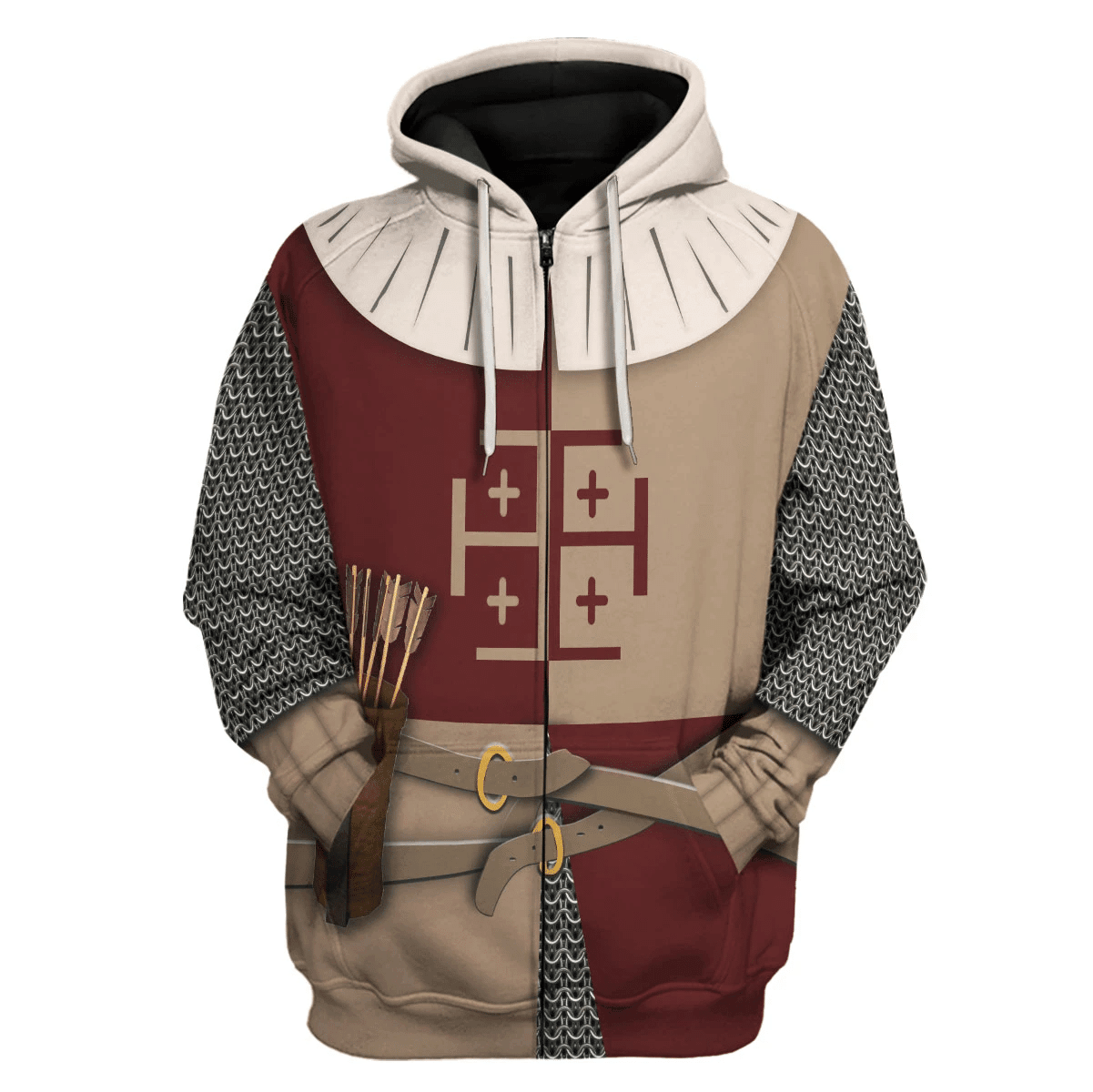 Gearhomie Tripoli Crossbowman Costume Hoodie Sweatshirt T-Shirt Tracksuit - Gearhomie.com