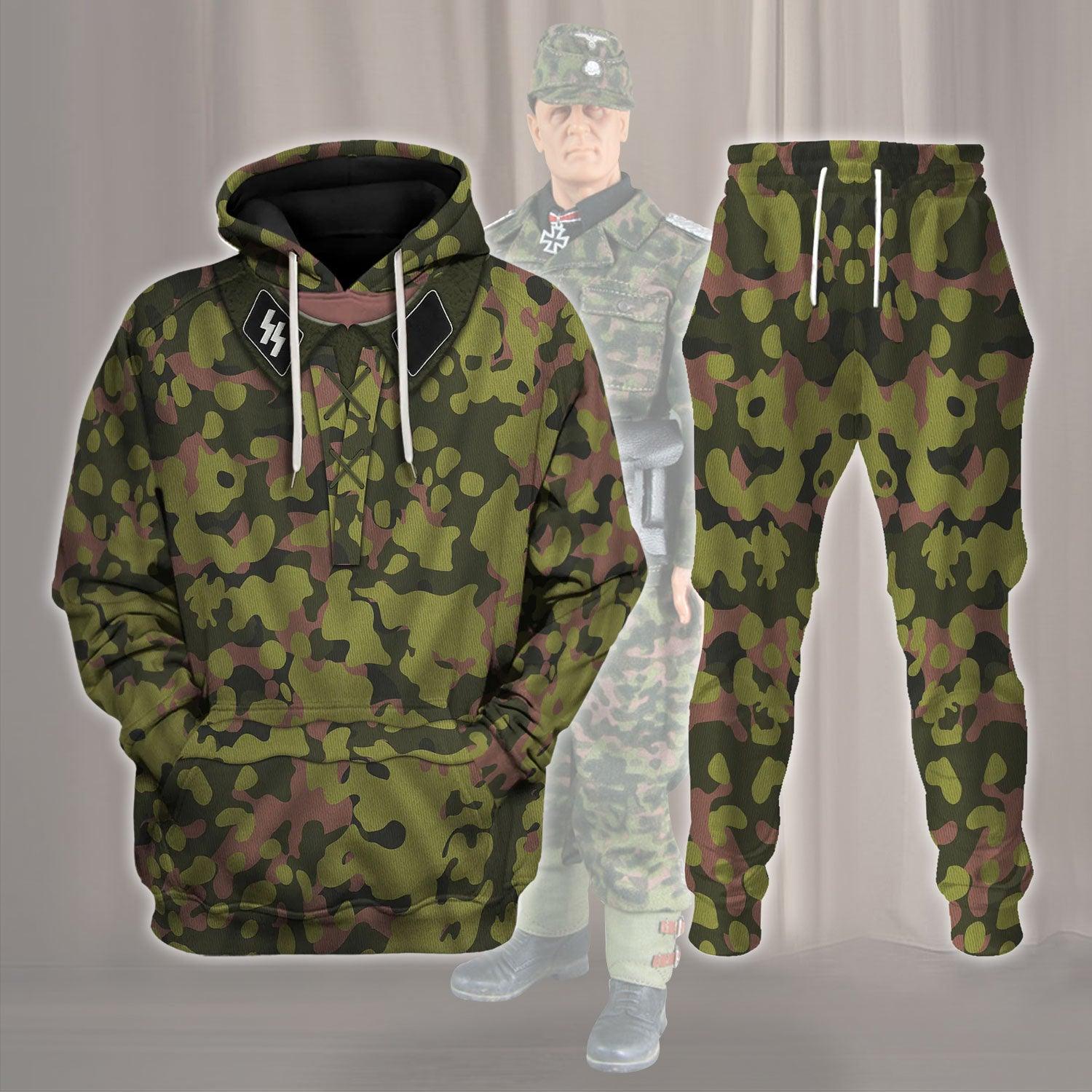 Gearhomie Type II M42 Oakleaf A Smock Dark Variant Costume Hoodie Sweatshirt T-Shirt Tracksuit - Gearhomie.com