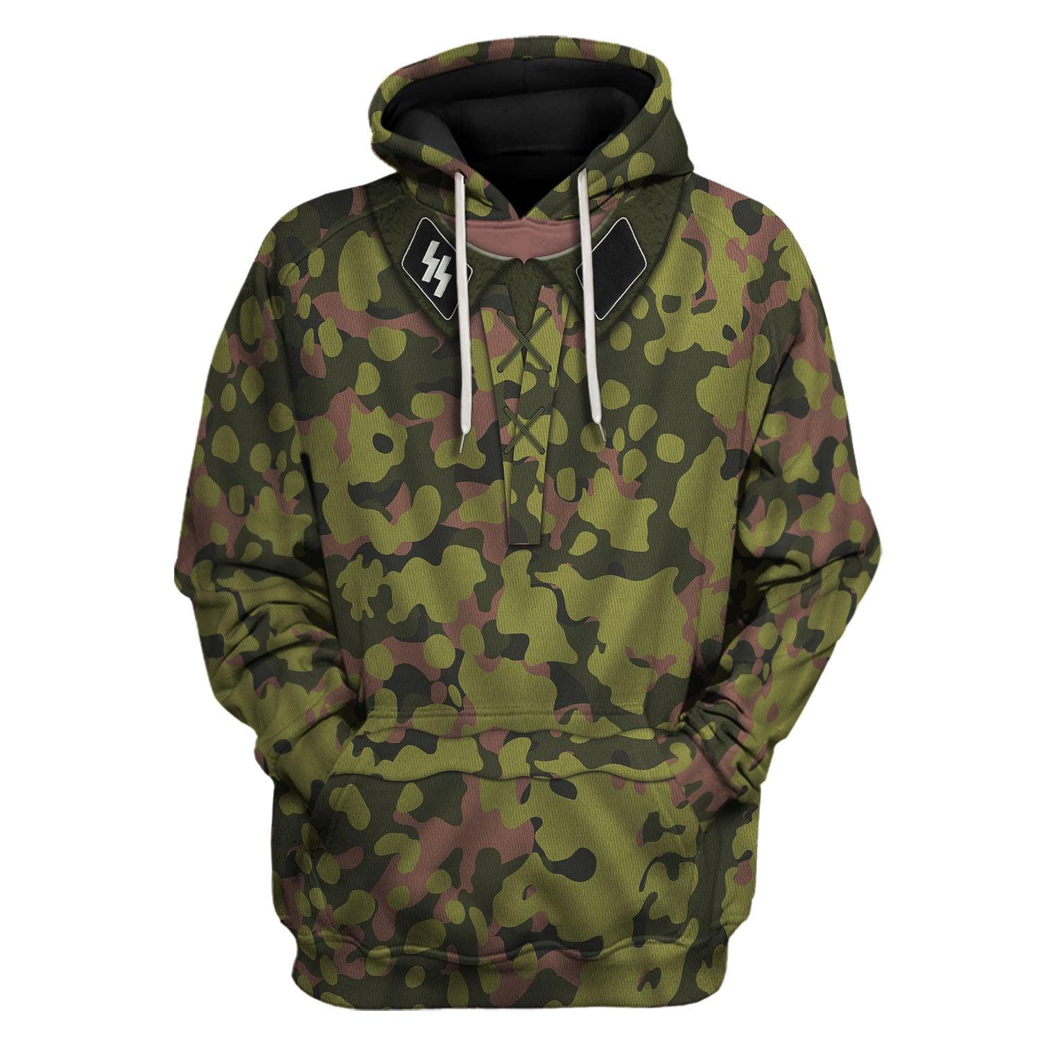 Gearhomie Type II M42 Oakleaf A Smock Dark Variant Costume Hoodie Sweatshirt T-Shirt Tracksuit - Gearhomie.com