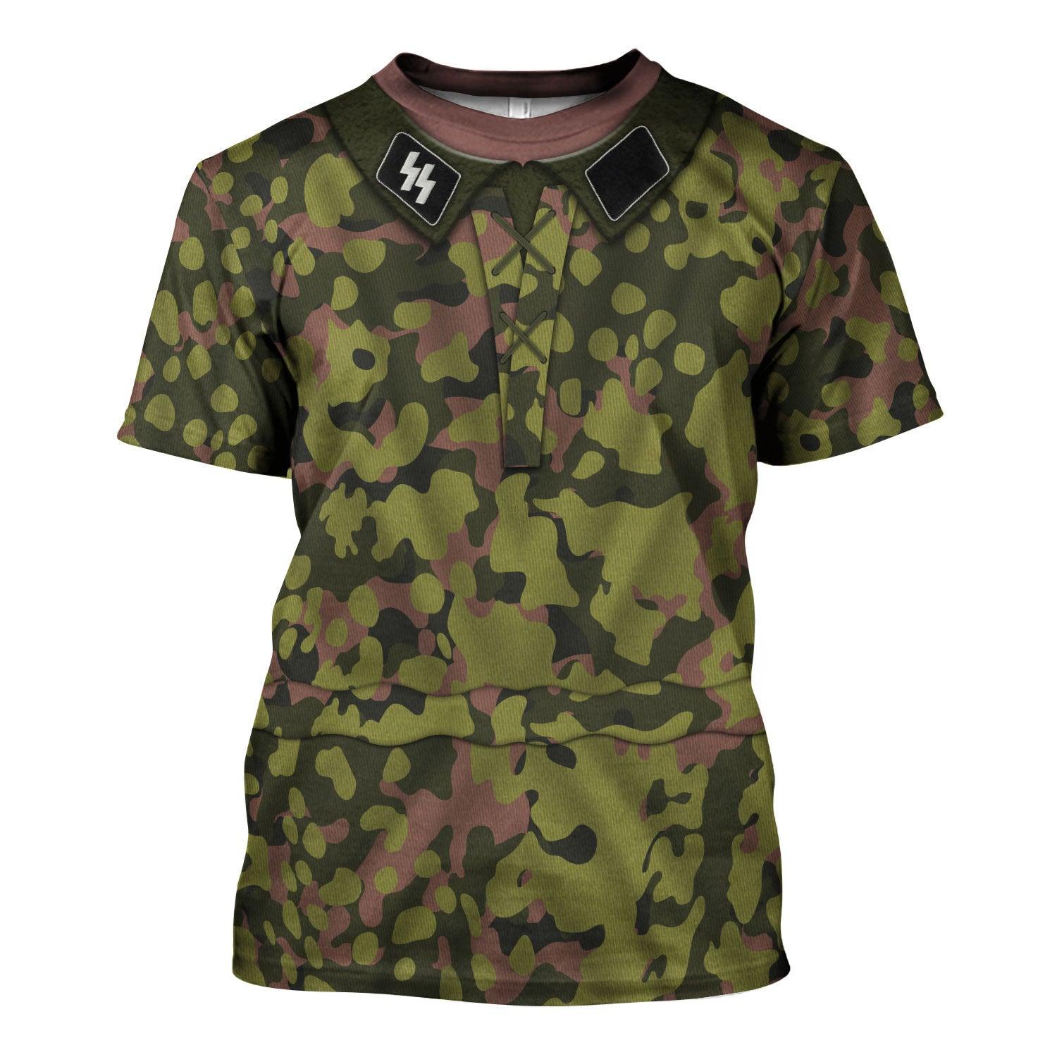 Gearhomie Type II M42 Oakleaf A Smock Dark Variant Costume Hoodie Sweatshirt T-Shirt Tracksuit - Gearhomie.com