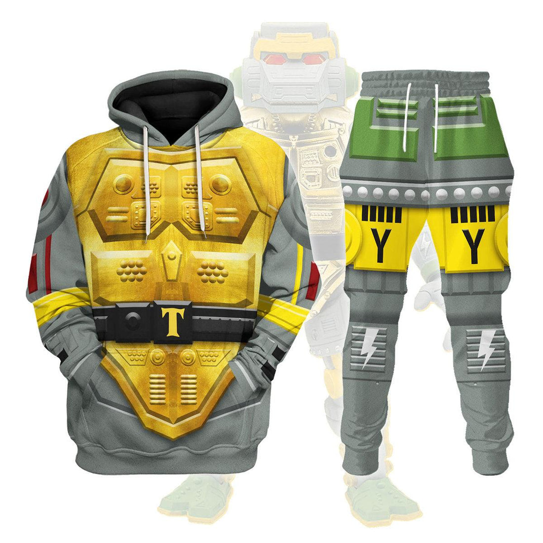 CustomsPig Ultimates! Metalhead TMNT Costume Hoodie Sweatshirt T-Shirt Sweatpants - CustomsPig.com