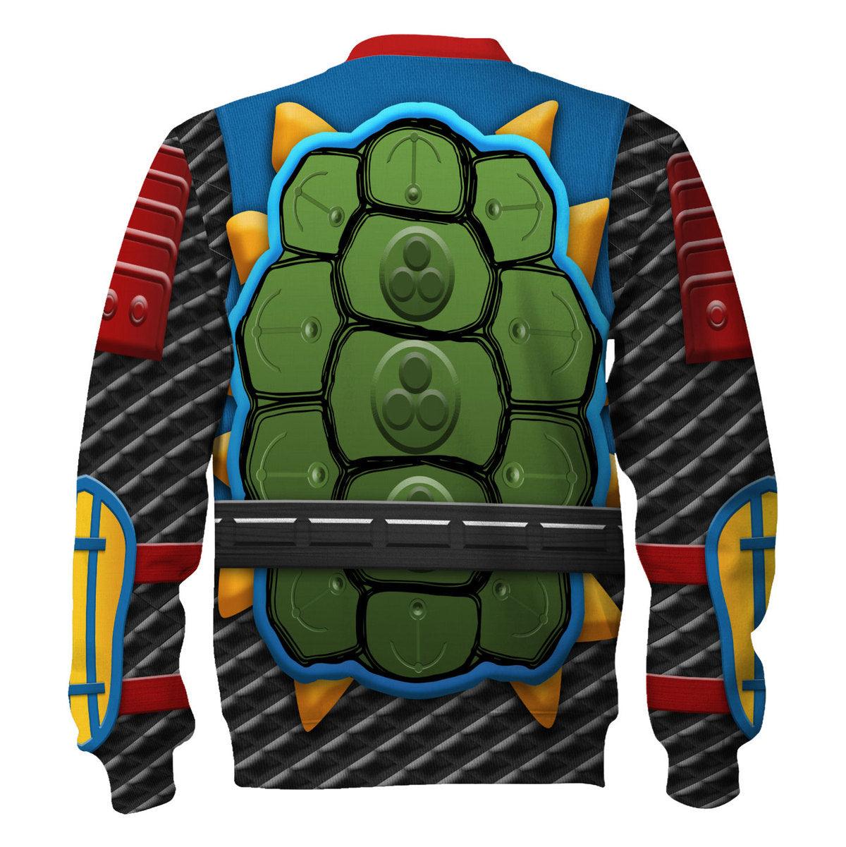 Gearhomie Ultimates! Sewer Samurai Leonardo TMNT Costume Hoodie Sweatshirt T-Shirt Sweatpants - Gearhomie.com