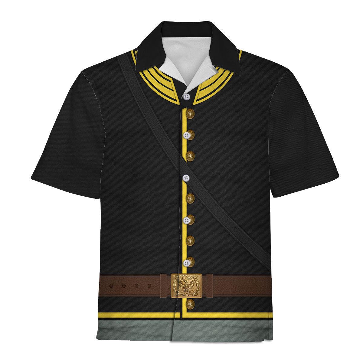Gearhomie Union Army- Cavalry Trooper Uniform All Over Print Hoodie Sweatshirt T-Shirt Tracksuit - Gearhomie.com