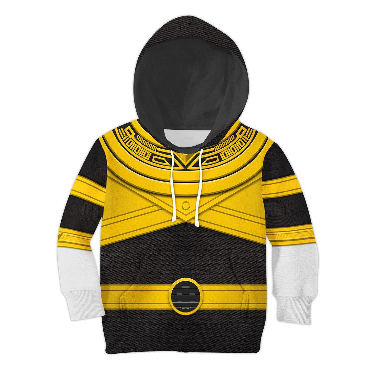 Gearhomie Unisex Kid Tops Gold Power Rangers Zeo Kid 3D Apparel - Gearhomie.com