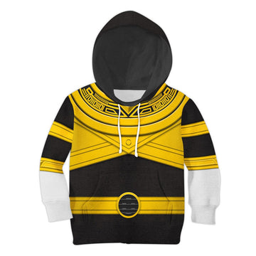 Gearhomie Unisex Kid Tops Gold Power Rangers Zeo Kid 3D Apparel - Gearhomie.com