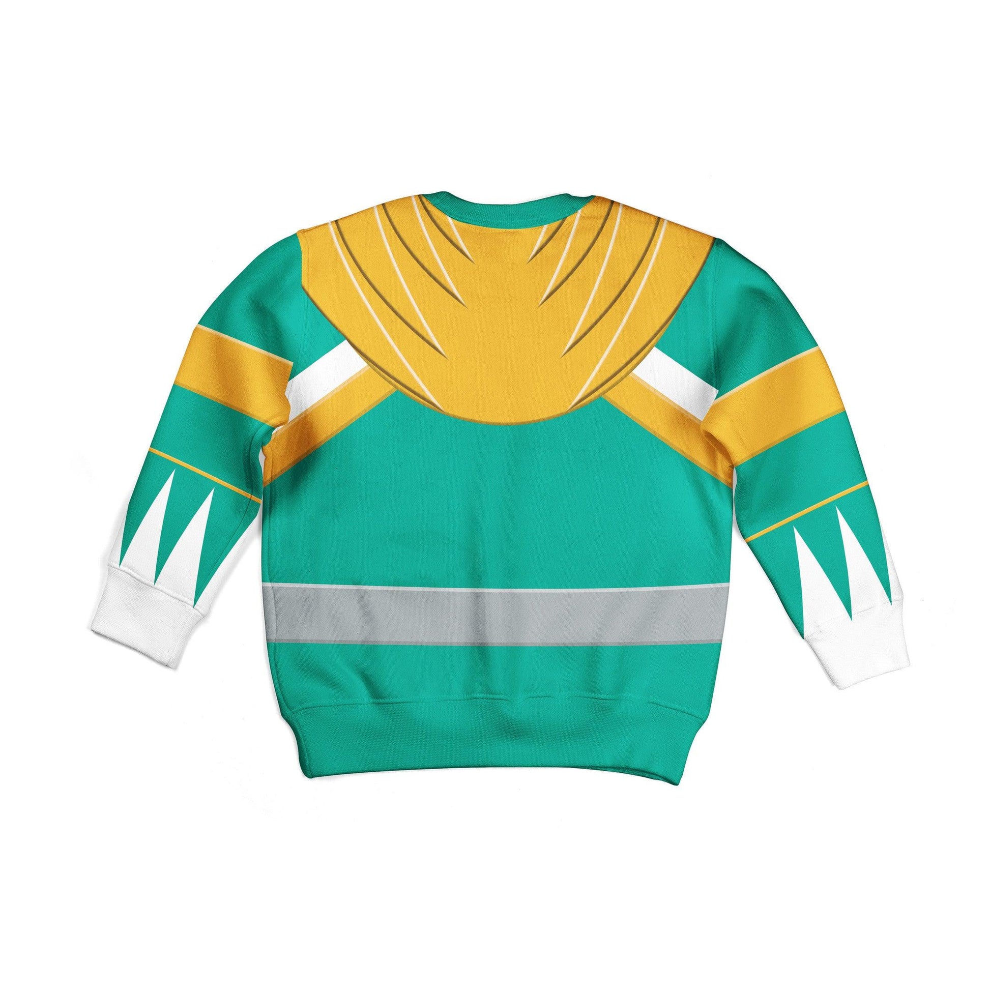 Gearhomie Unisex Kid Tops Green Power Ranger 3D Apparel - Gearhomie.com