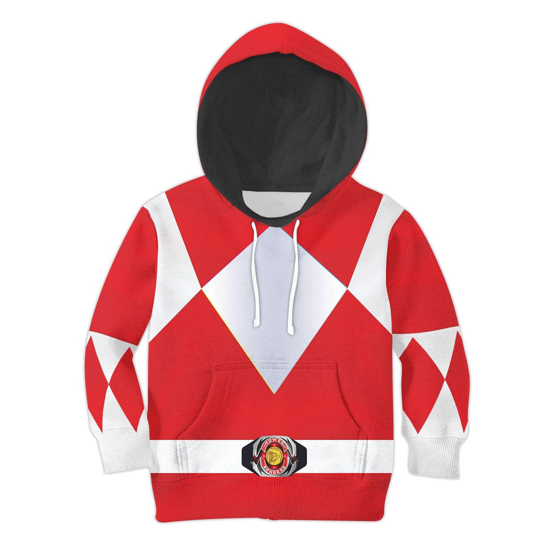 Gearhomie Unisex Kid Tops Red Power Ranger 3D Apparel - Gearhomie.com
