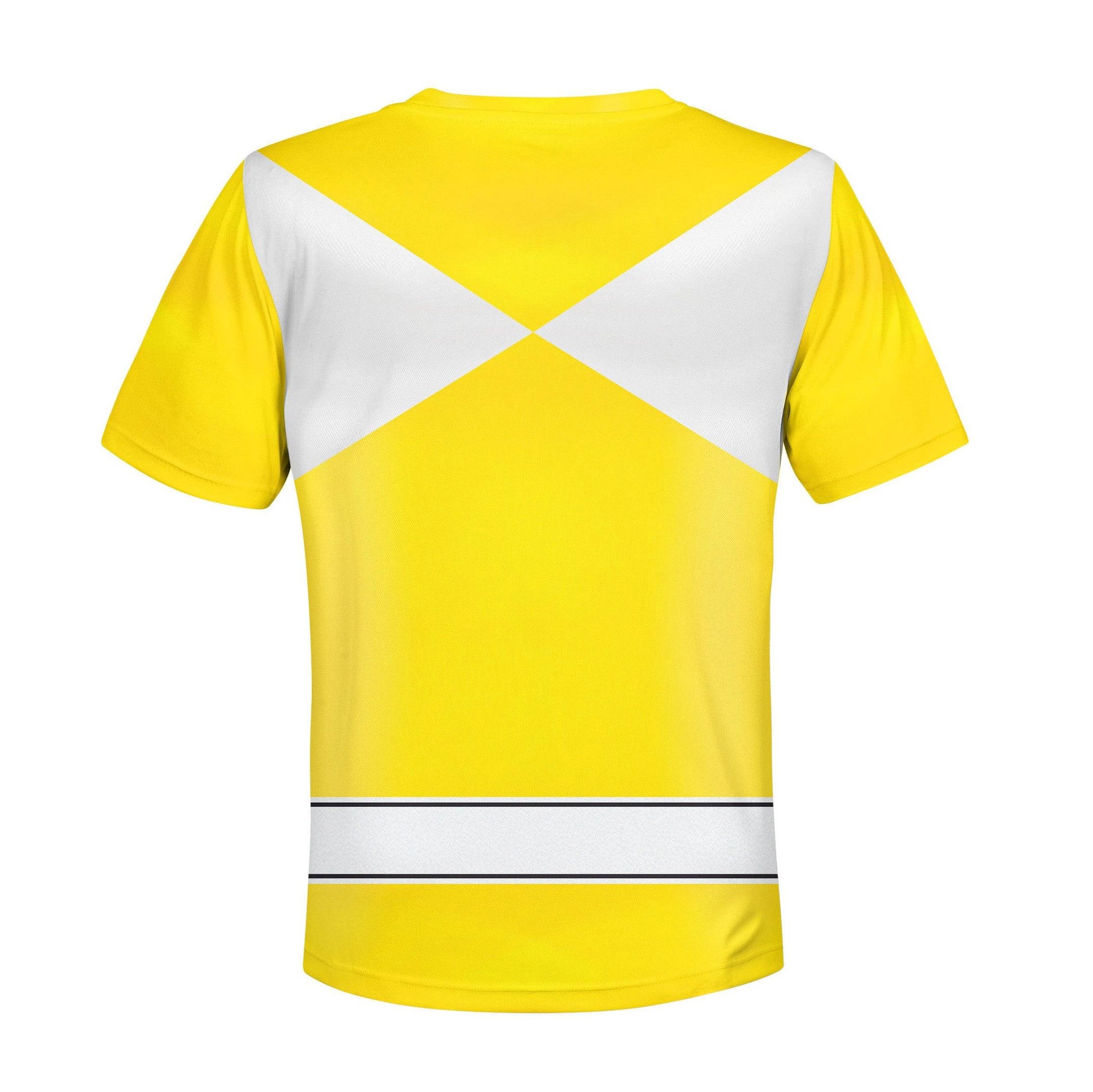 Gearhomie Unisex Kid Tops Yellow Power Ranger 3D Apparel - Gearhomie.com