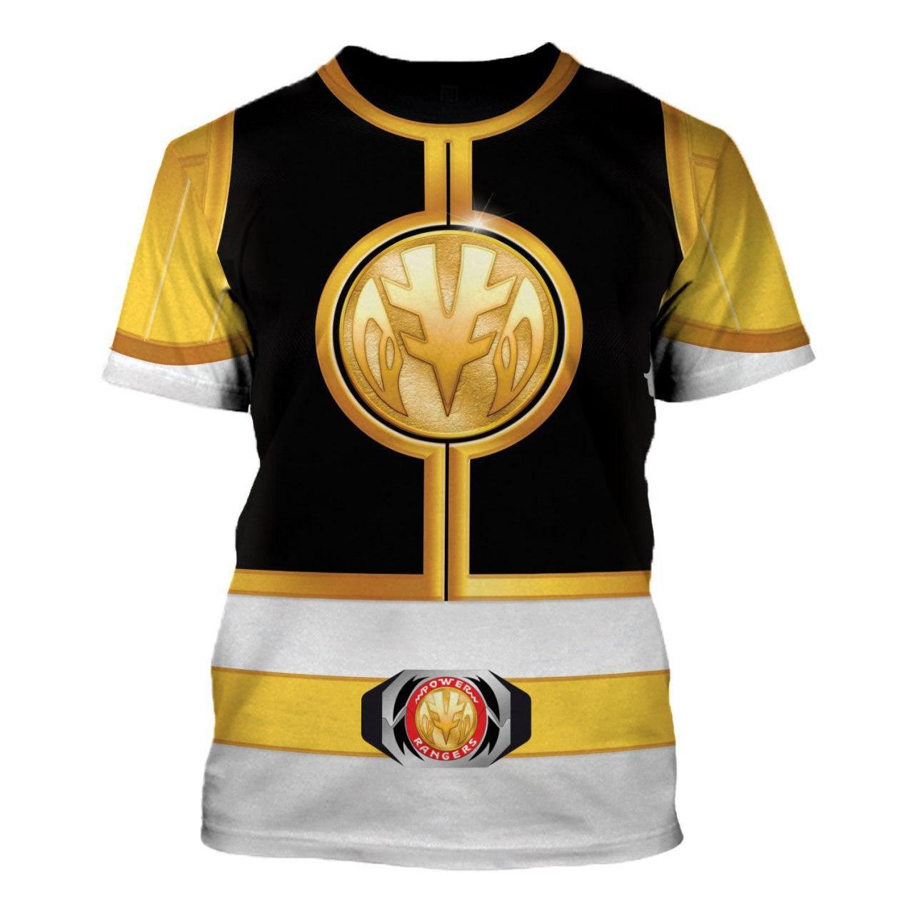 Gearhomie Unisex Tracksuit Hoodies White Power Ranger 3D Costumes - Gearhomie.com