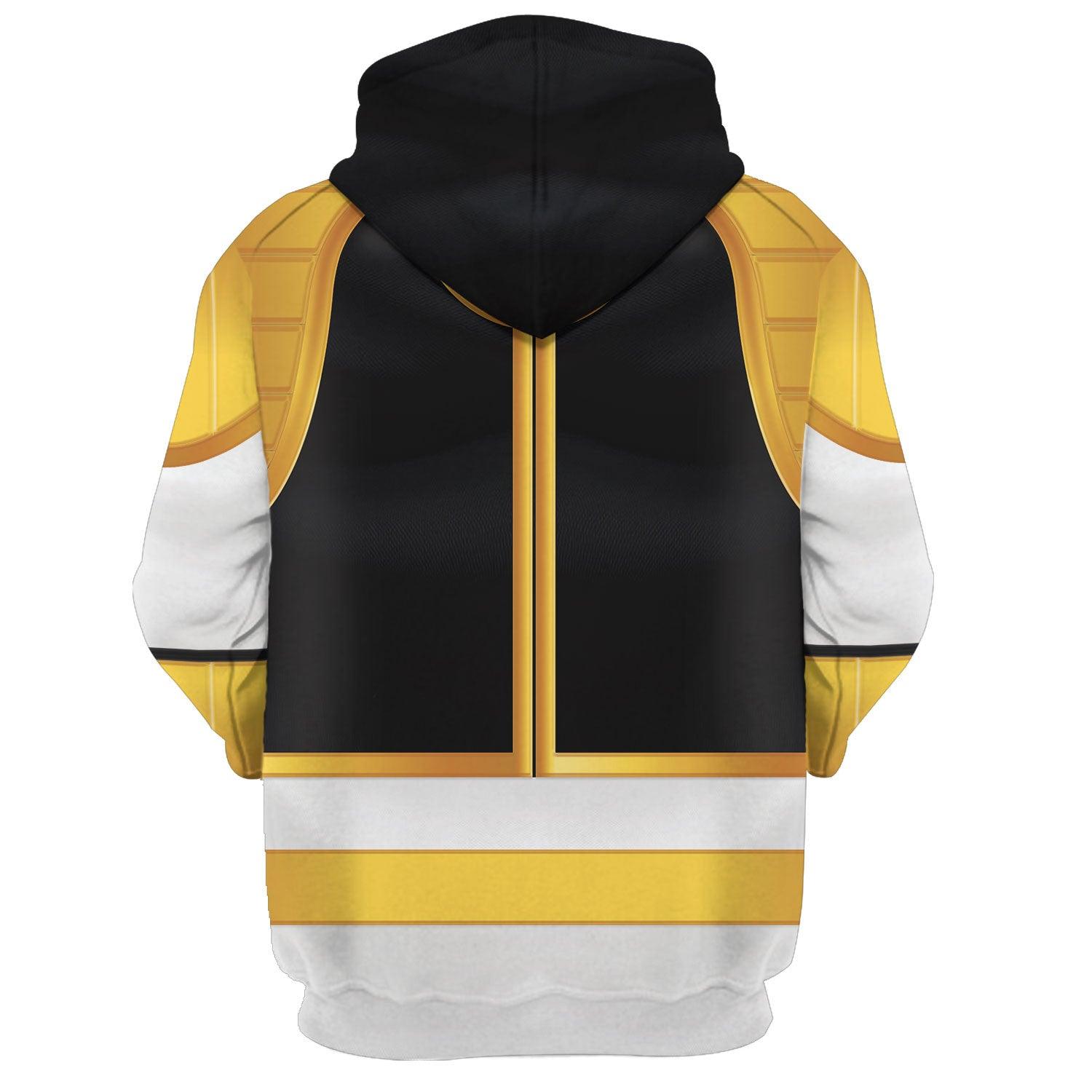 Gearhomie Unisex Tracksuit Hoodies White Power Ranger 3D Costumes - Gearhomie.com