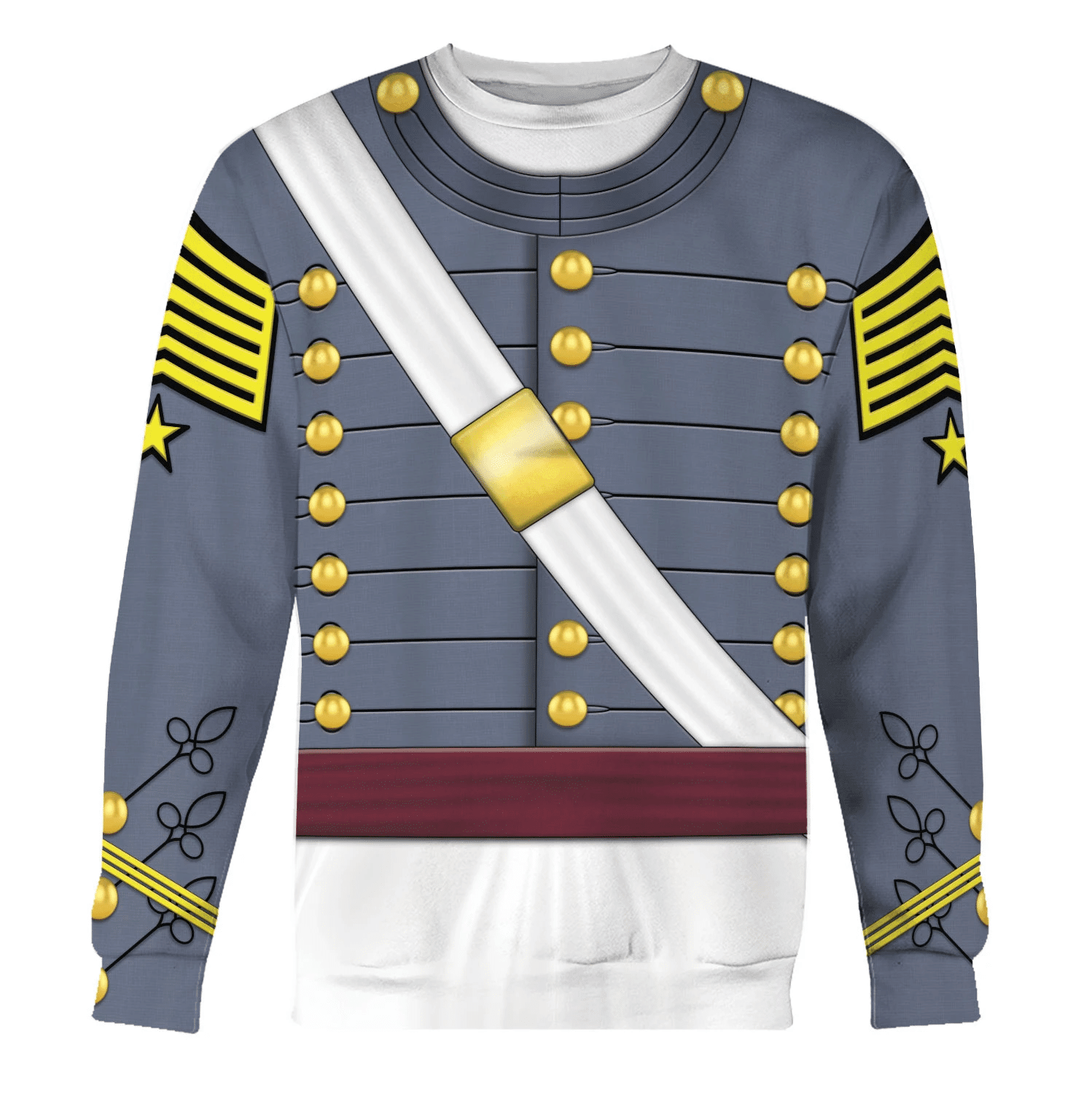 Gearhomie US Army - West Point Cadet (1860s) Costume Hoodie Sweatshirt T-Shirt Tracksuit - Gearhomie.com