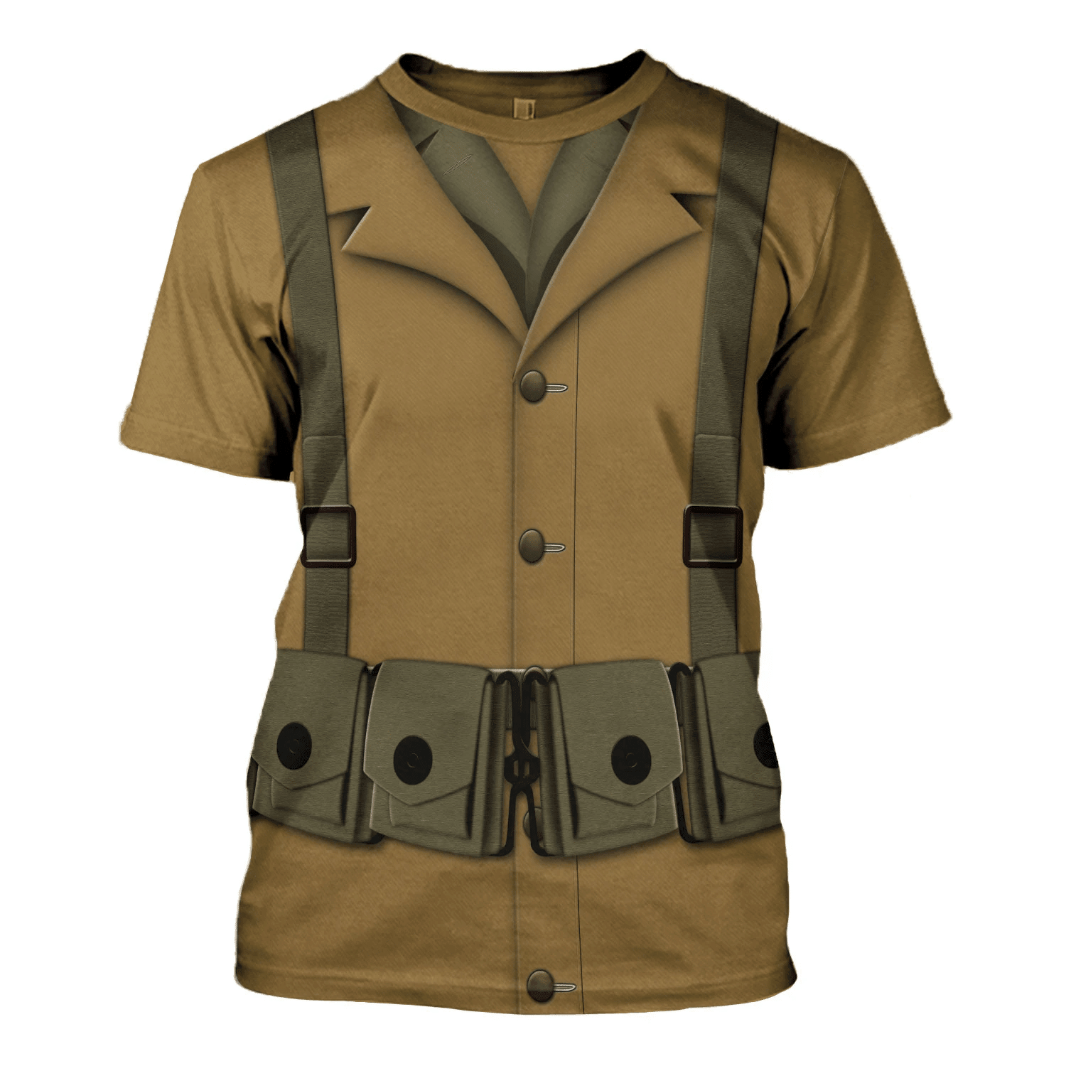 Gearhomie US Army WW1 Infantryman Costume Hoodie Sweatshirt T-Shirt Tracksuit - Gearhomie.com