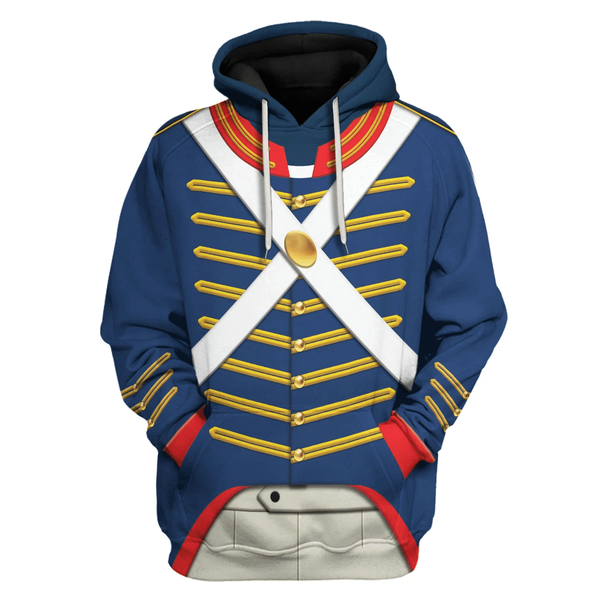 Gearhomie US Marine Uniform 1810-1815 Costume Hoodie Sweatshirt T-Shirt Tracksuit - Gearhomie.com