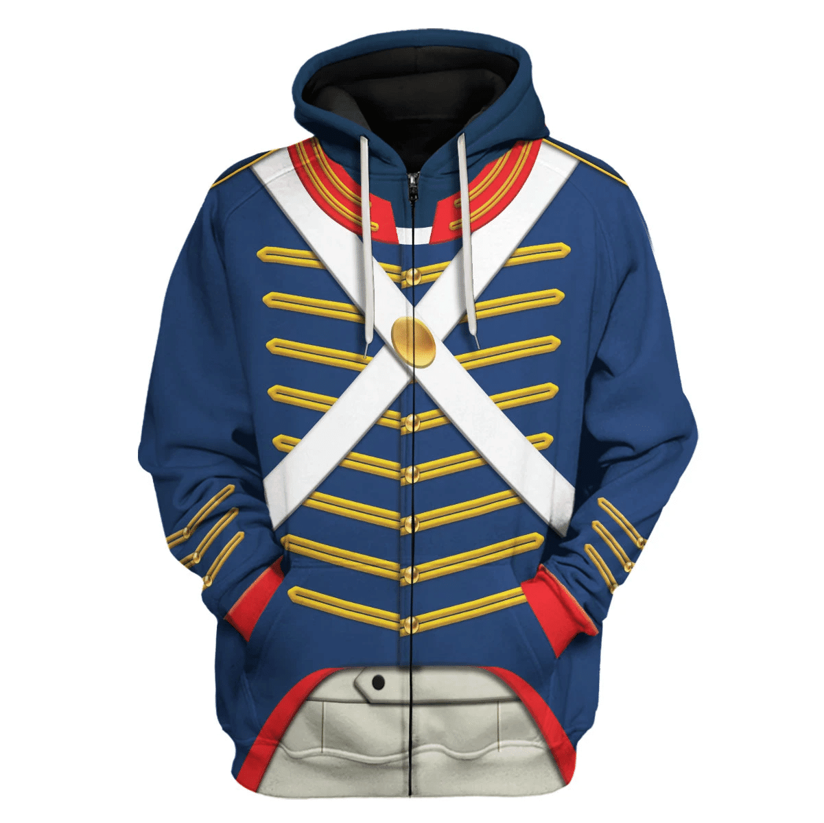 Gearhomie US Marine Uniform 1810-1815 Costume Hoodie Sweatshirt T-Shirt Tracksuit - Gearhomie.com
