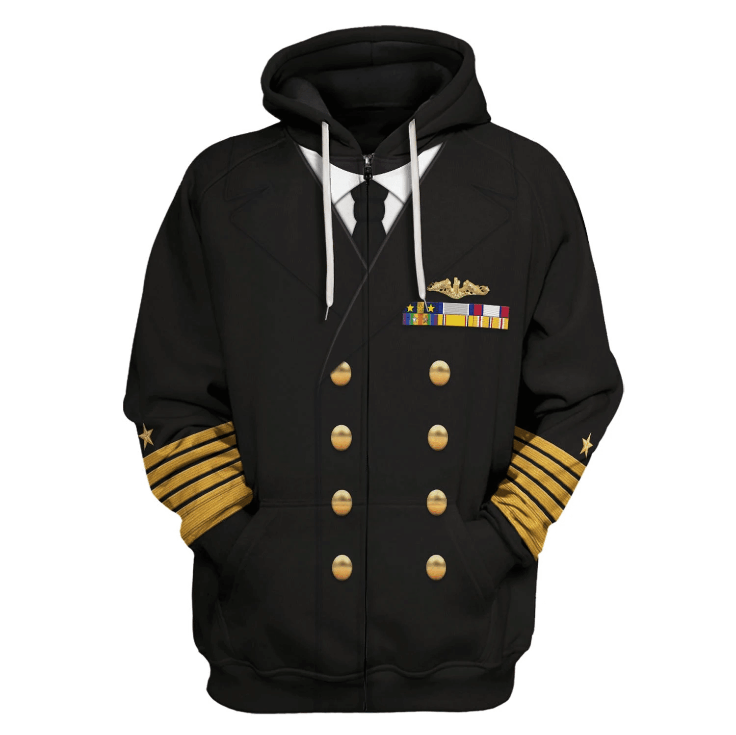 Gearhomie US Navy Fleet Admiral Chester W. Nimitz Costume Hoodie Sweatshirt T-Shirt Tracksuit - Gearhomie.com