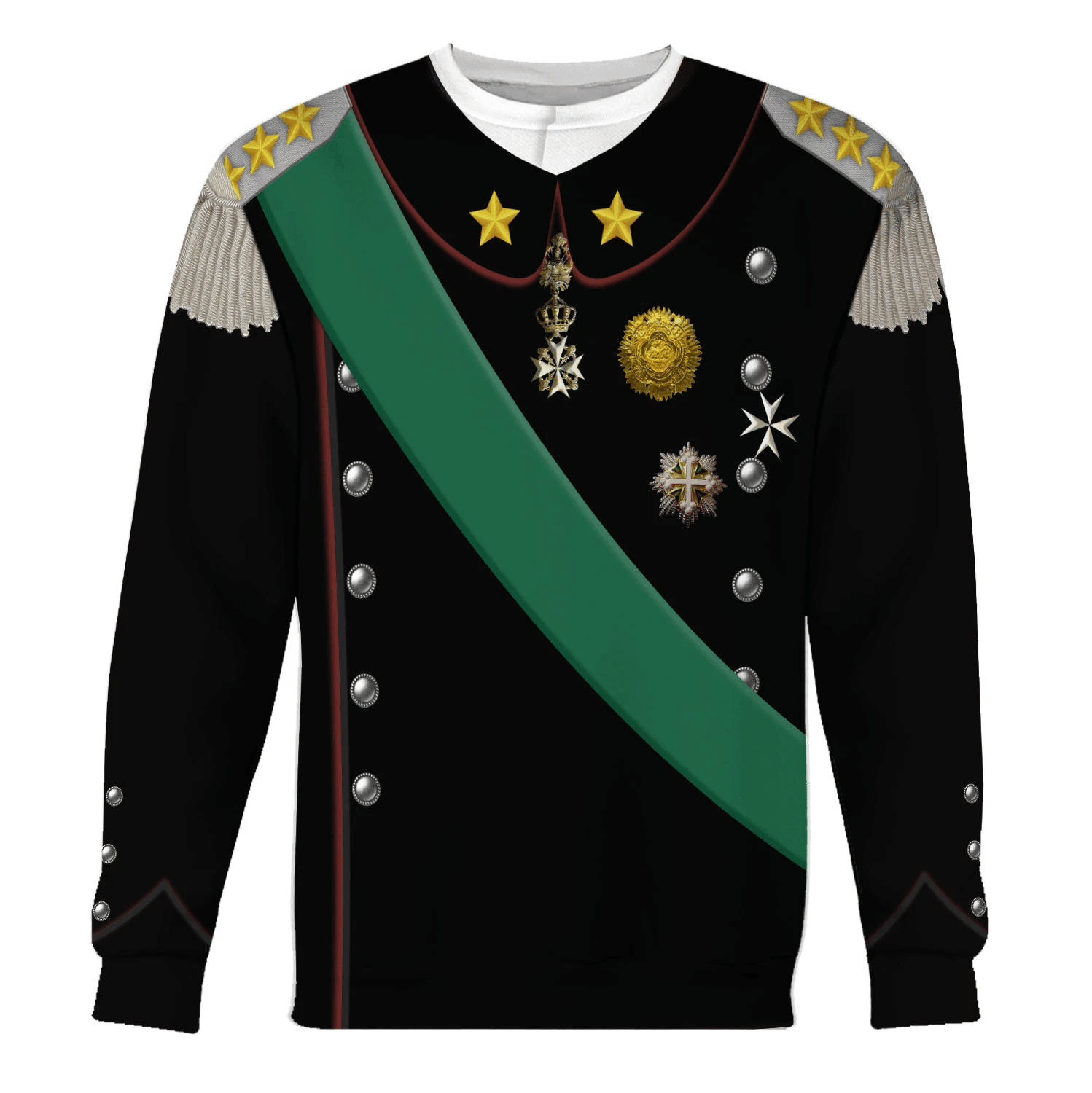 Gearhomie Victor Emmanuel III King of Italy Costume Hoodie Sweatshirt T-Shirt Tracksuit - Gearhomie.com