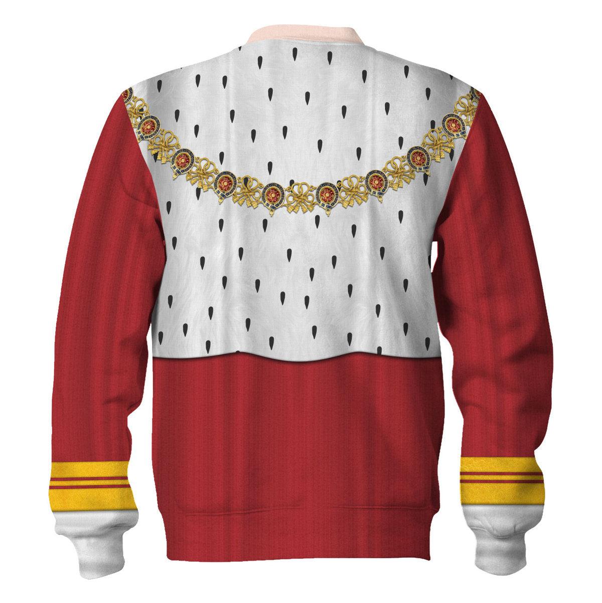 Gearhomie Victoria of England Costume Hoodie Sweatshirt T-Shirt Tracksuit - Gearhomie.com