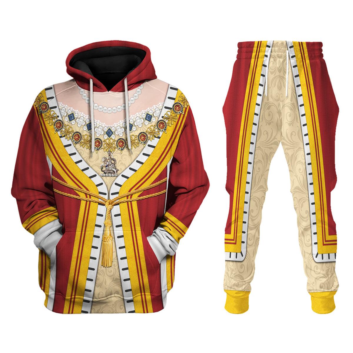 Gearhomie Victoria of England Costume Hoodie Sweatshirt T-Shirt Tracksuit - Gearhomie.com