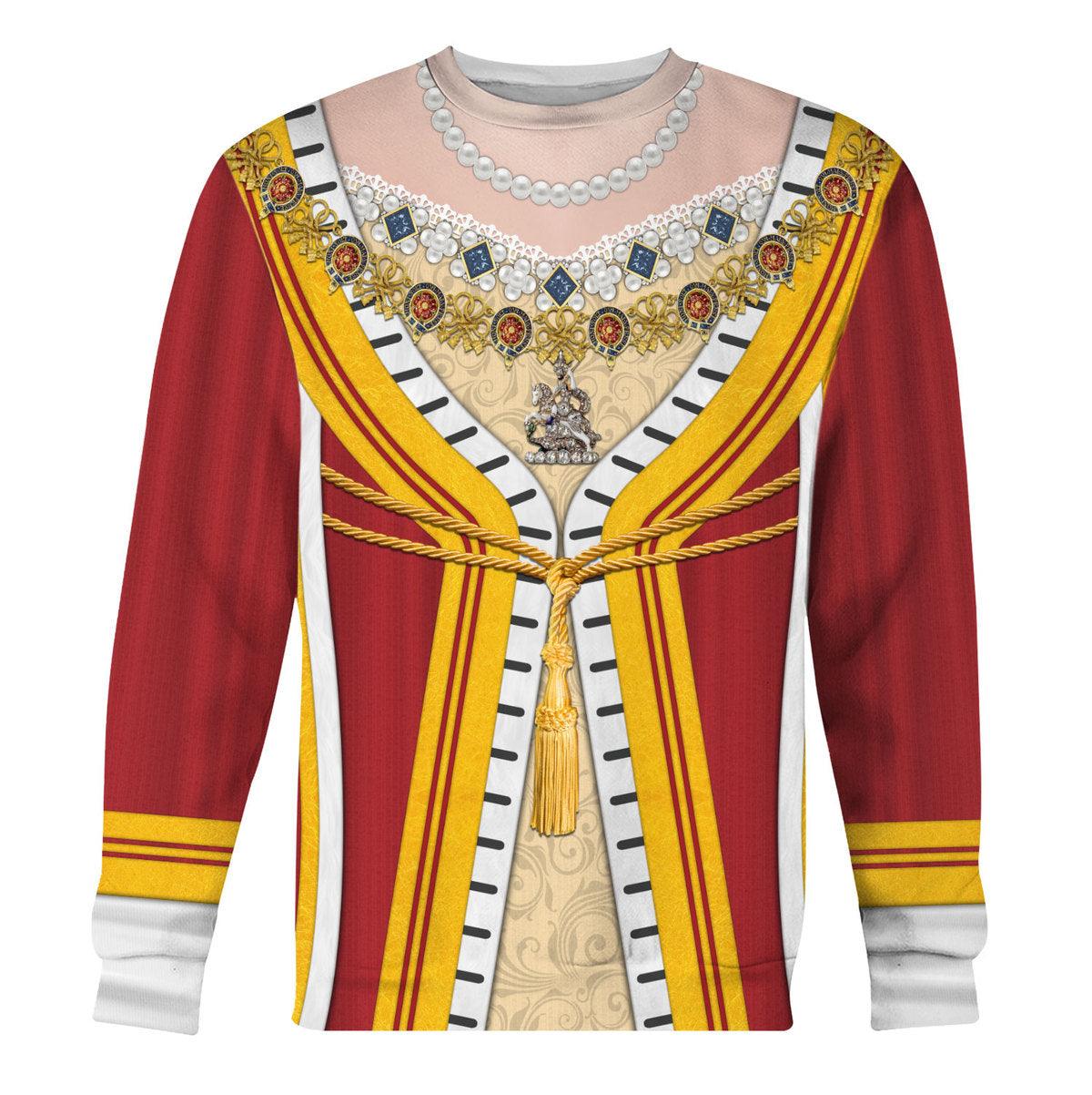 Gearhomie Victoria of England Costume Hoodie Sweatshirt T-Shirt Tracksuit - Gearhomie.com