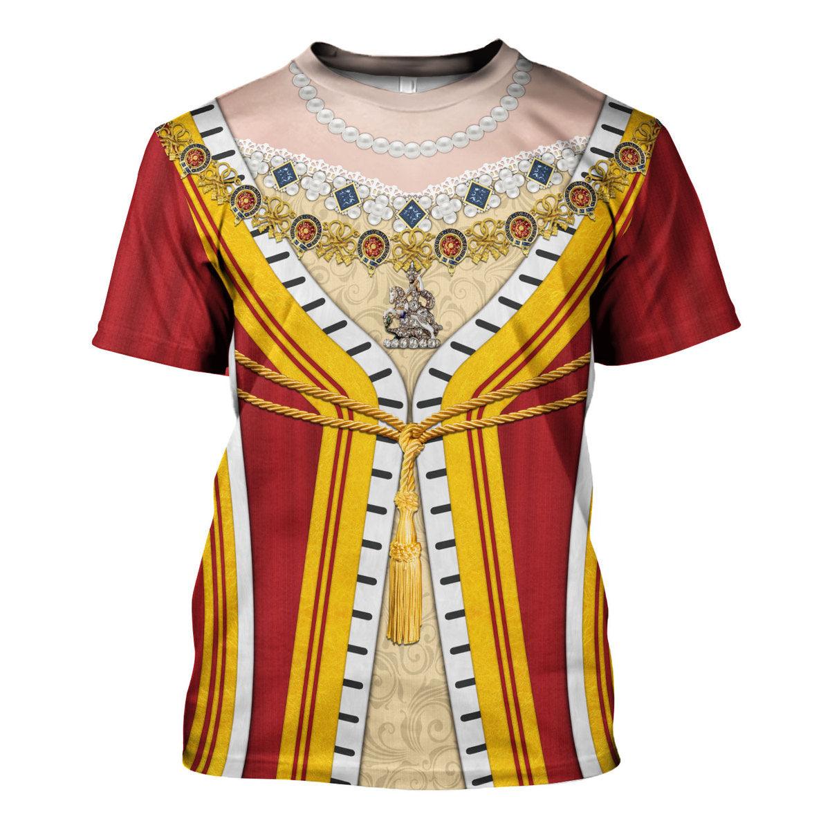 Gearhomie Victoria of England Costume Hoodie Sweatshirt T-Shirt Tracksuit - Gearhomie.com