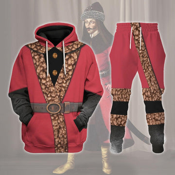 Gearhomie Vlad the Impaler Costume Hoodie Sweatshirt T-Shirt Tracksuit - Gearhomie.com