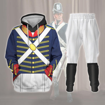 Gearhomie War of 1812 (1812-1815) US Army Costume Hoodie Sweatshirt T-Shirt Tracksuit - Gearhomie.com