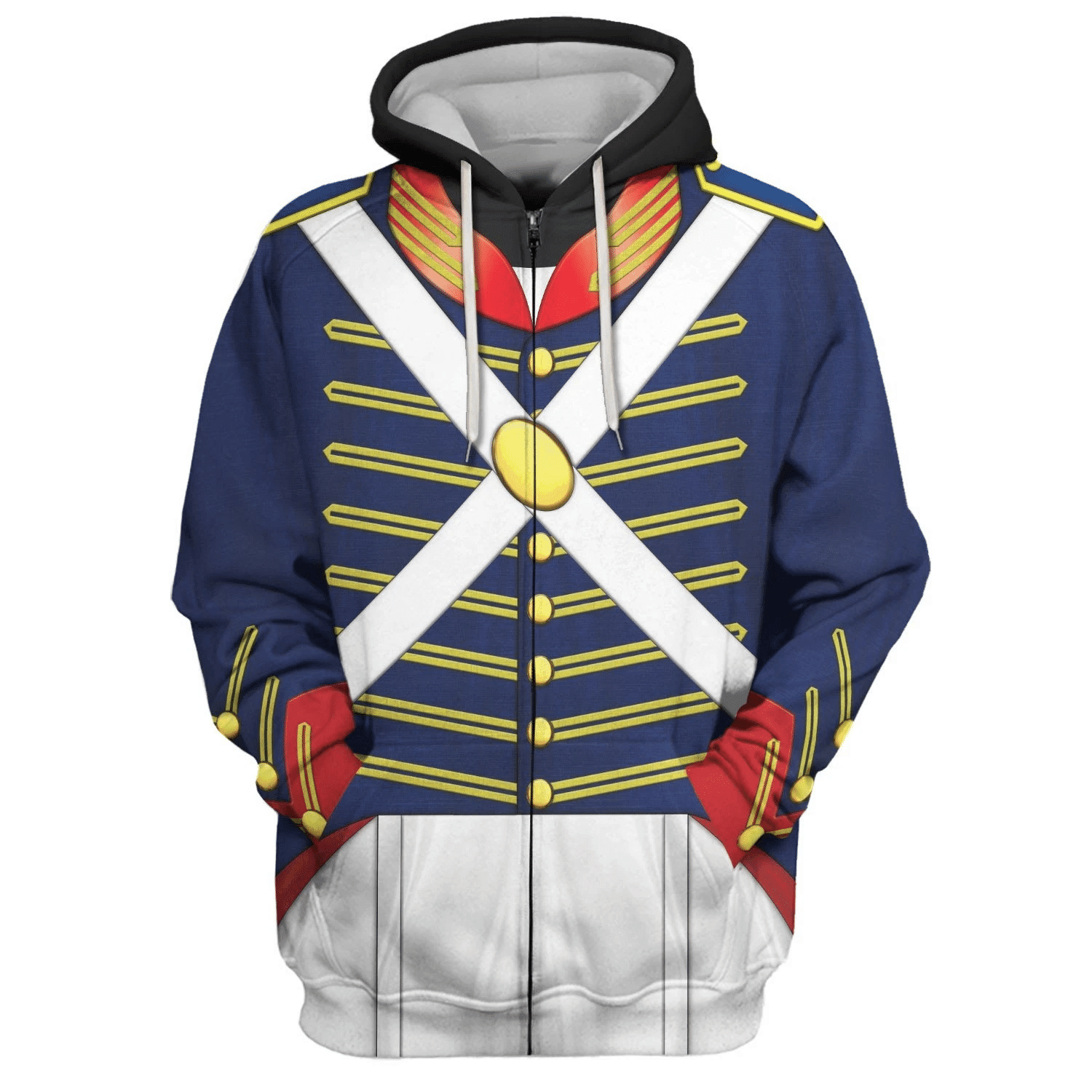 Gearhomie War of 1812 (1812-1815) US Army Costume Hoodie Sweatshirt T-Shirt Tracksuit - Gearhomie.com
