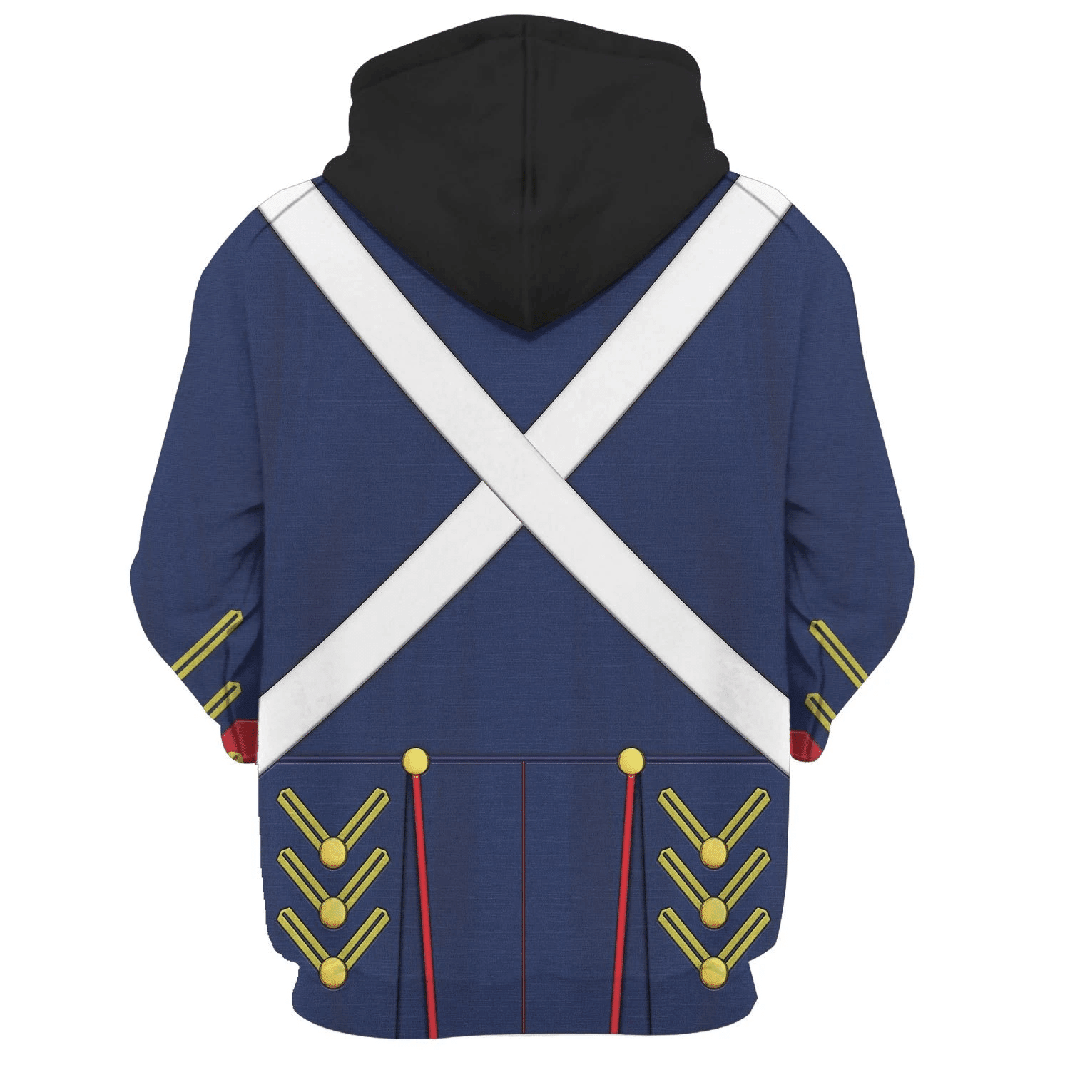 Gearhomie War of 1812 (1812-1815) US Army Costume Hoodie Sweatshirt T-Shirt Tracksuit - Gearhomie.com