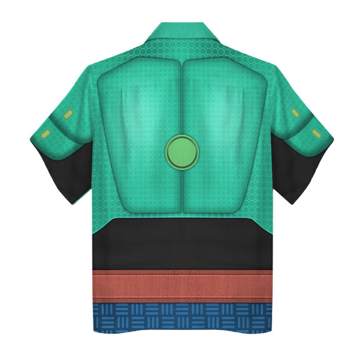 Gearhomie Wasabi Super Armor Cosplay Costume Hoodie Sweatshirt T-Shirt Sweatpants - Gearhomie.com