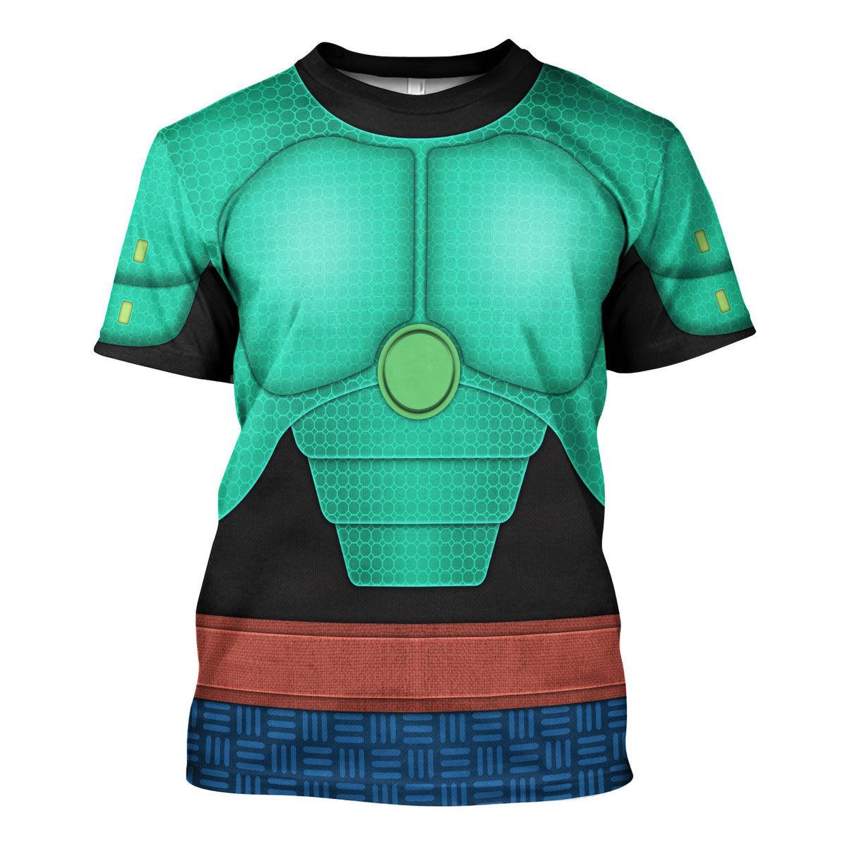 Gearhomie Wasabi Super Armor Cosplay Costume Hoodie Sweatshirt T-Shirt Sweatpants - Gearhomie.com