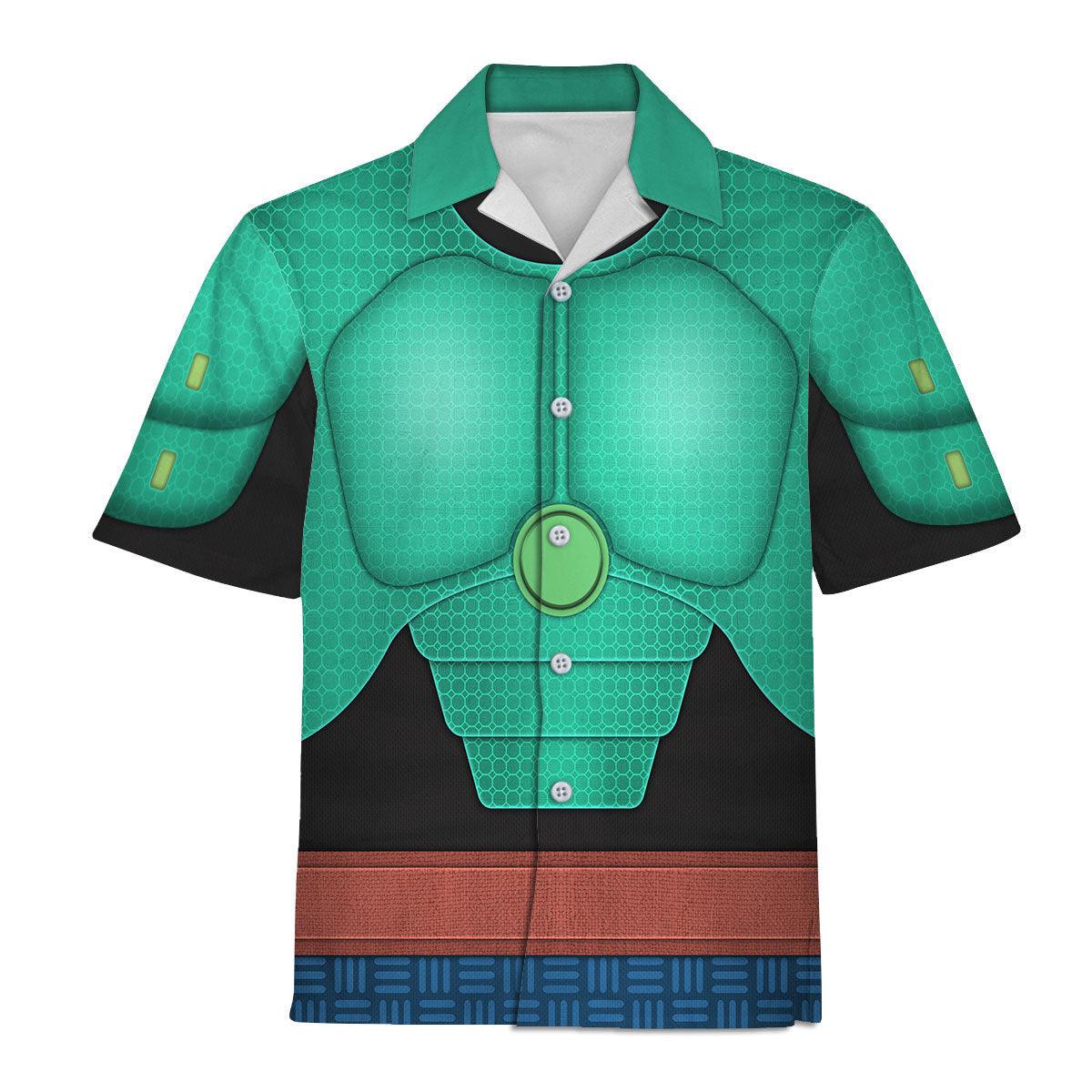 Gearhomie Wasabi Super Armor Cosplay Costume Hoodie Sweatshirt T-Shirt Sweatpants - Gearhomie.com