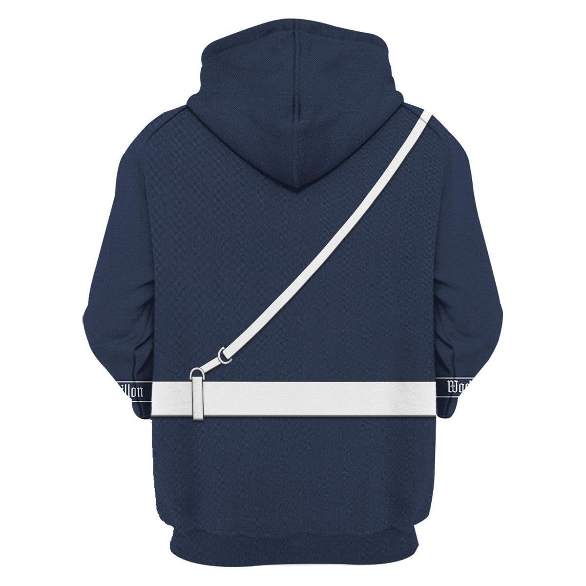Gearhomie West German Luftwaffe Wachbataillon Gefreiter Costume Hoodie Sweatshirt T-Shirt Tracksuit - Gearhomie.com