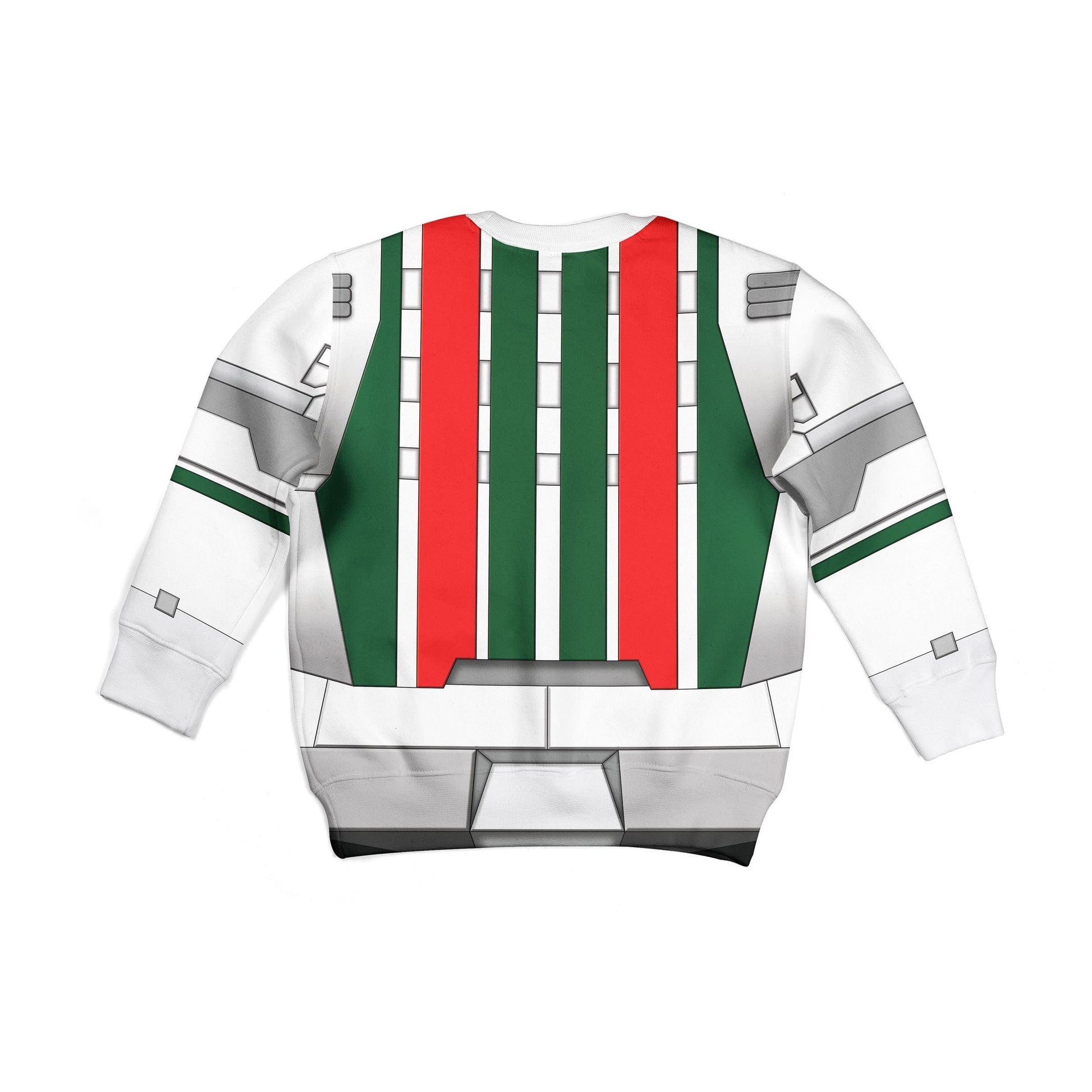 Gearhomie Wheeljack Kid Costume Cosplay Hoodie Sweatshirt T-Shirt - Gearhomie.com