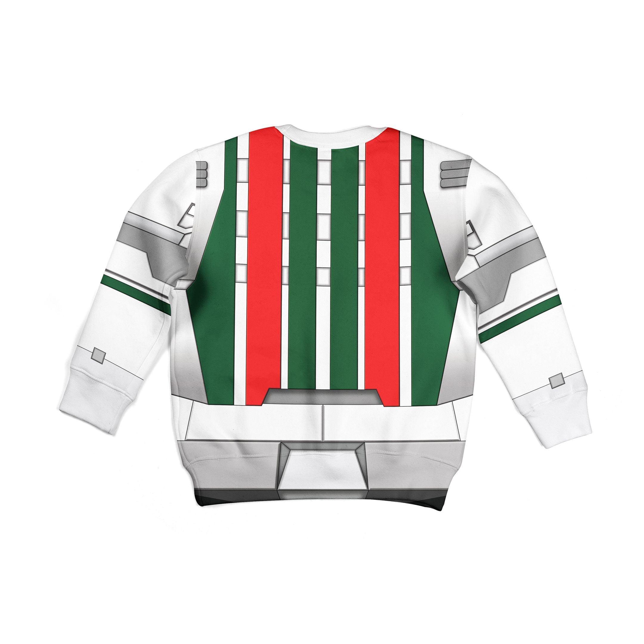 Gearhomie Wheeljack Kid Costume Cosplay Hoodie Sweatshirt T-Shirt - Gearhomie.com