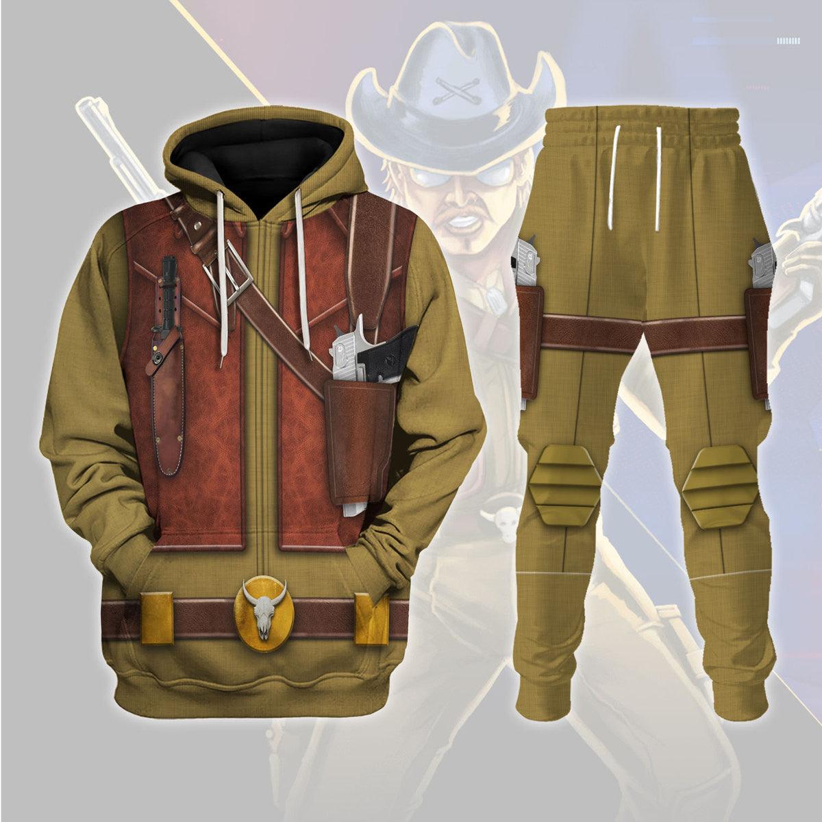 Gearhomie Wild Bill Costumes Hoodie Sweatshirt T-Shirt - DucG
