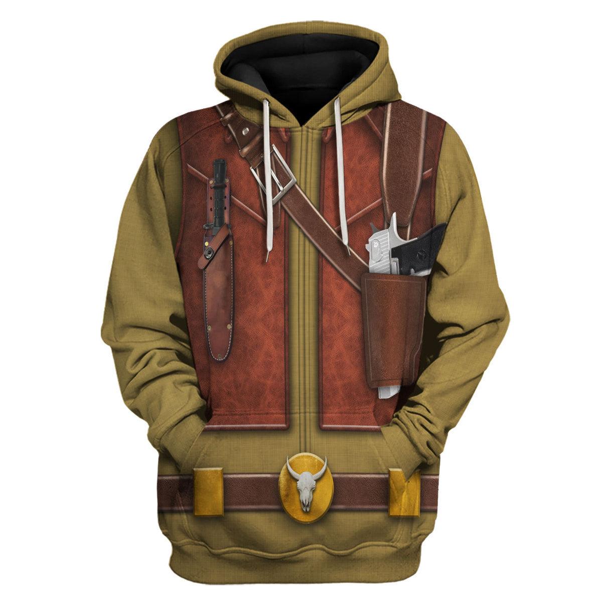 Gearhomie Wild Bill Costumes Hoodie Sweatshirt T-Shirt - DucG