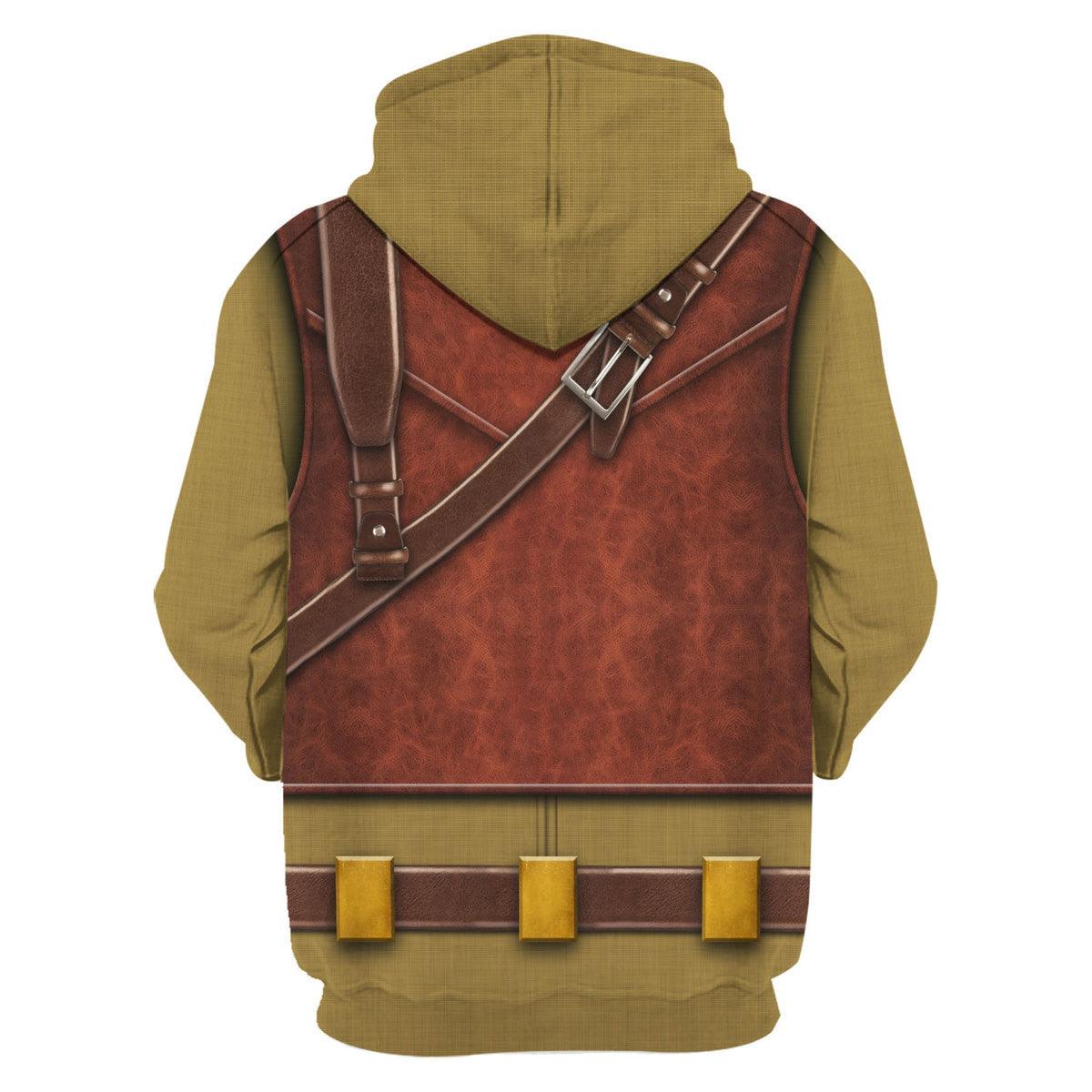 Gearhomie Wild Bill Costumes Hoodie Sweatshirt T-Shirt - DucG
