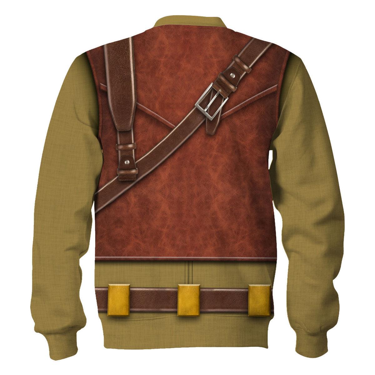 Gearhomie Wild Bill Costumes Hoodie Sweatshirt T-Shirt - DucG