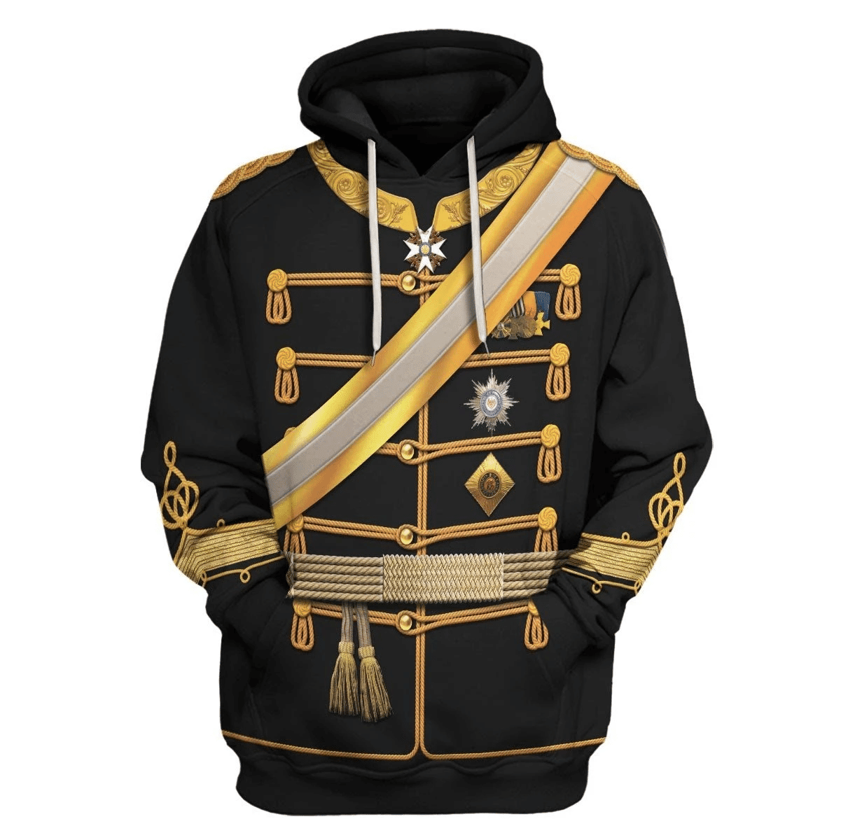 Gearhomie William I German Emperor Costume Hoodie Sweatshirt T-Shirt Tracksuit - Gearhomie.com