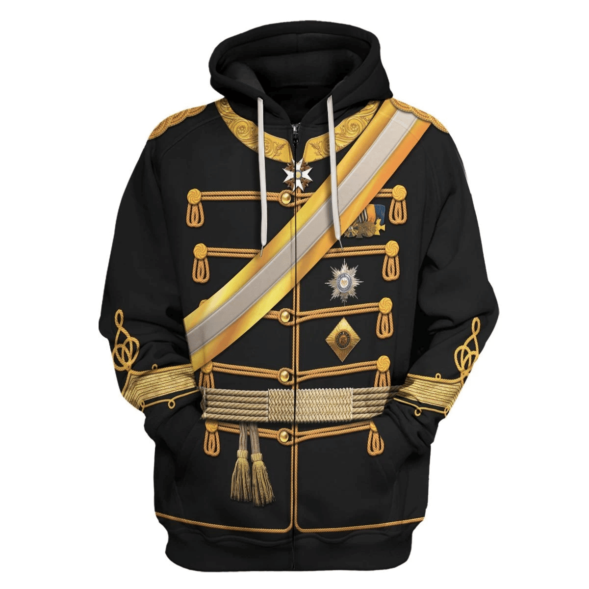 Gearhomie William I German Emperor Costume Hoodie Sweatshirt T-Shirt Tracksuit - Gearhomie.com
