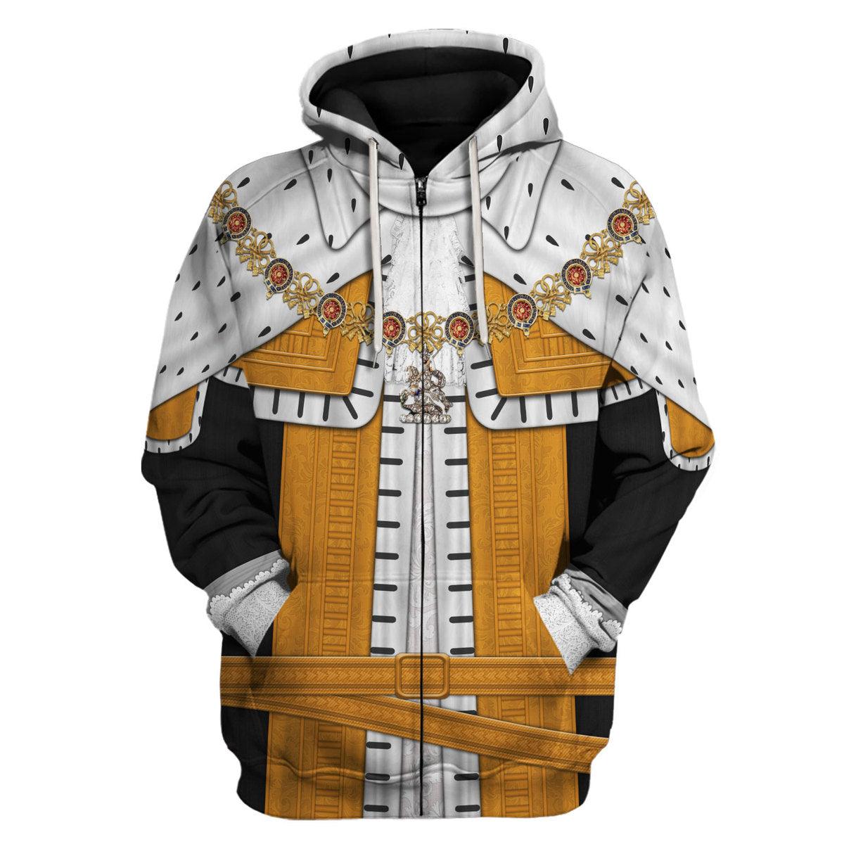Gearhomie William III Costume Hoodie Sweatshirt T-Shirt Tracksuit - Gearhomie.com